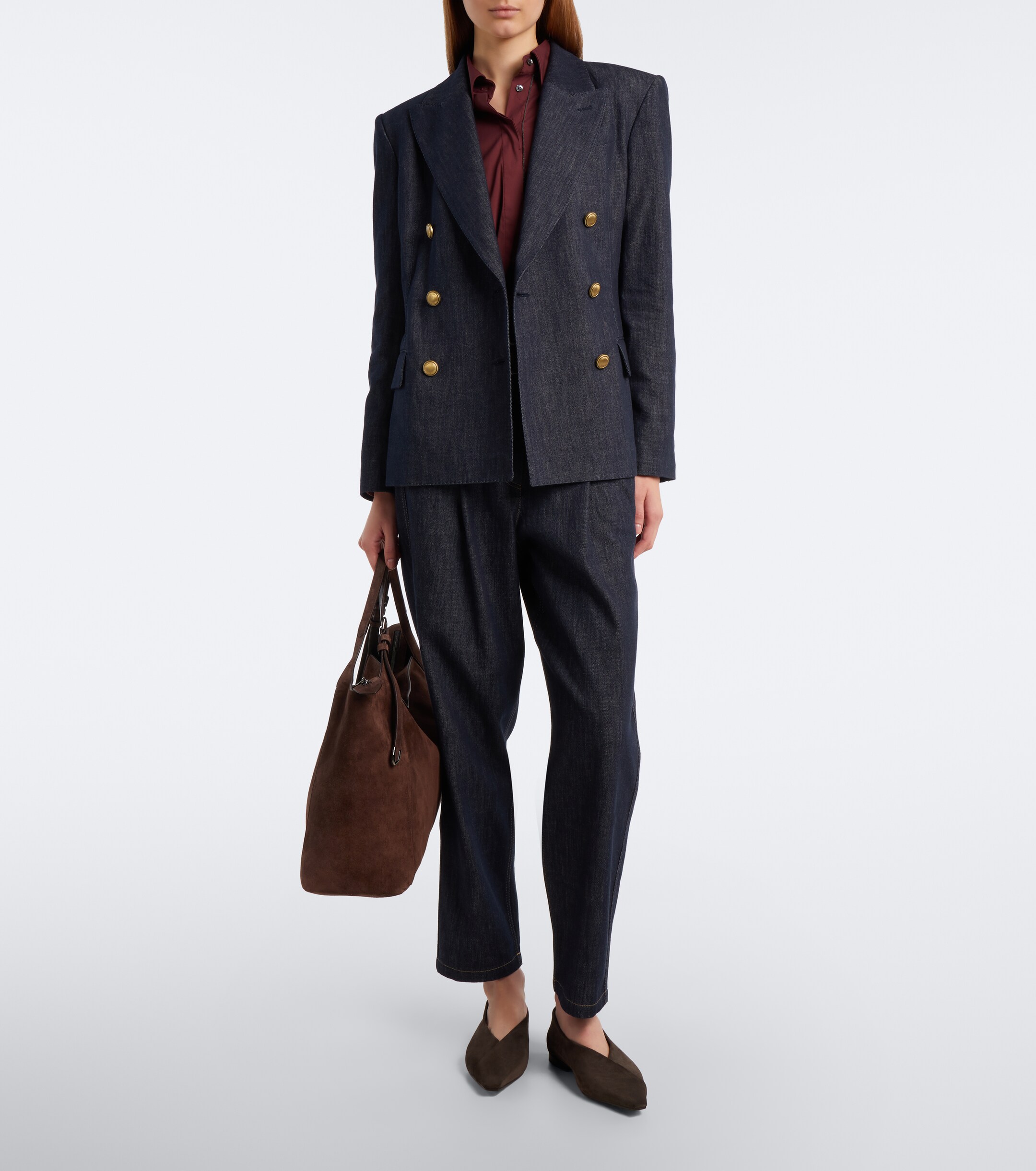 Brunello Cucinelli Brunello Cucinelli Monili straight jeans