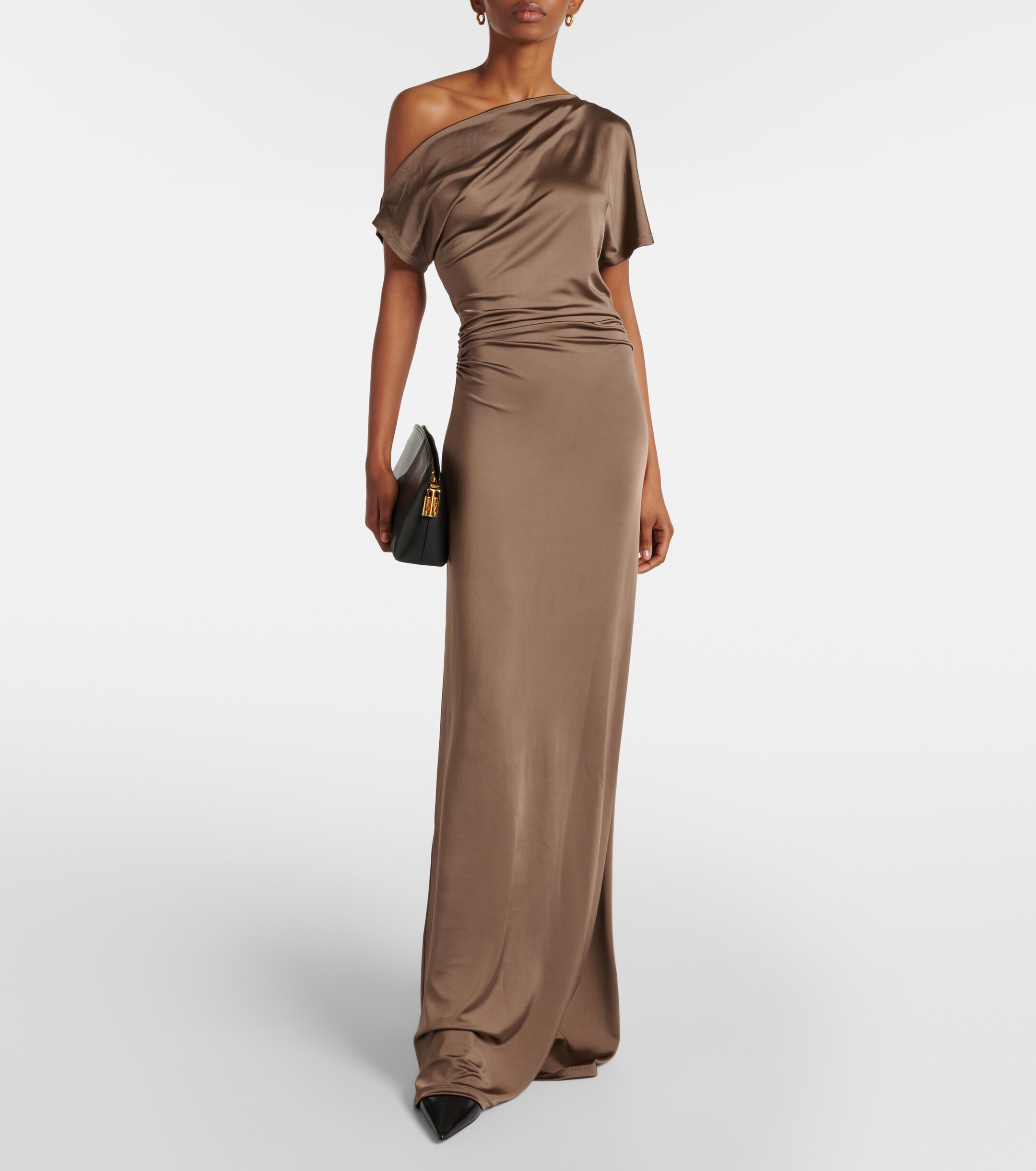 TOVE Inez draped gown