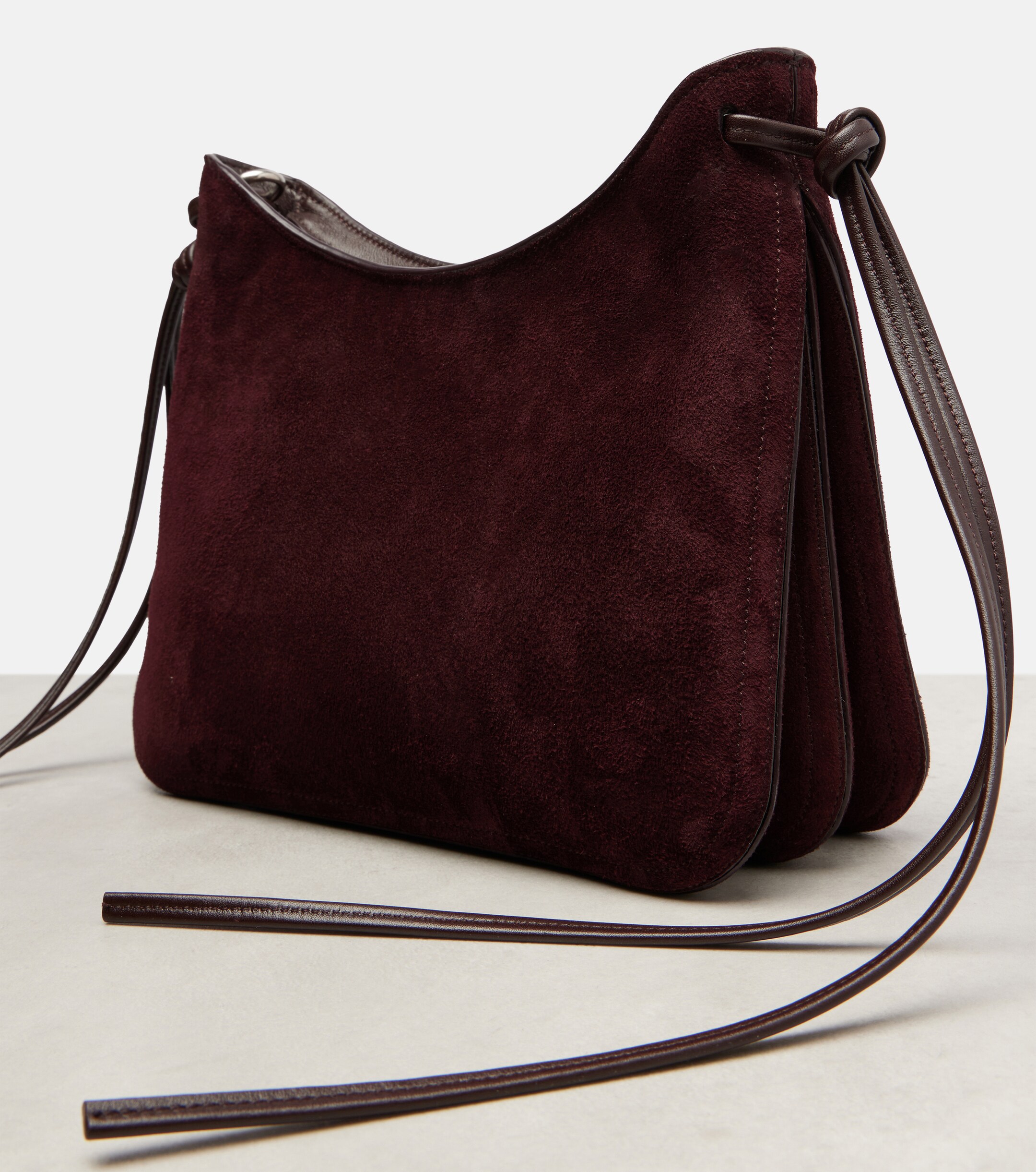 PHOEBE PHILO Small Gig suede shoulder bag thumbnail