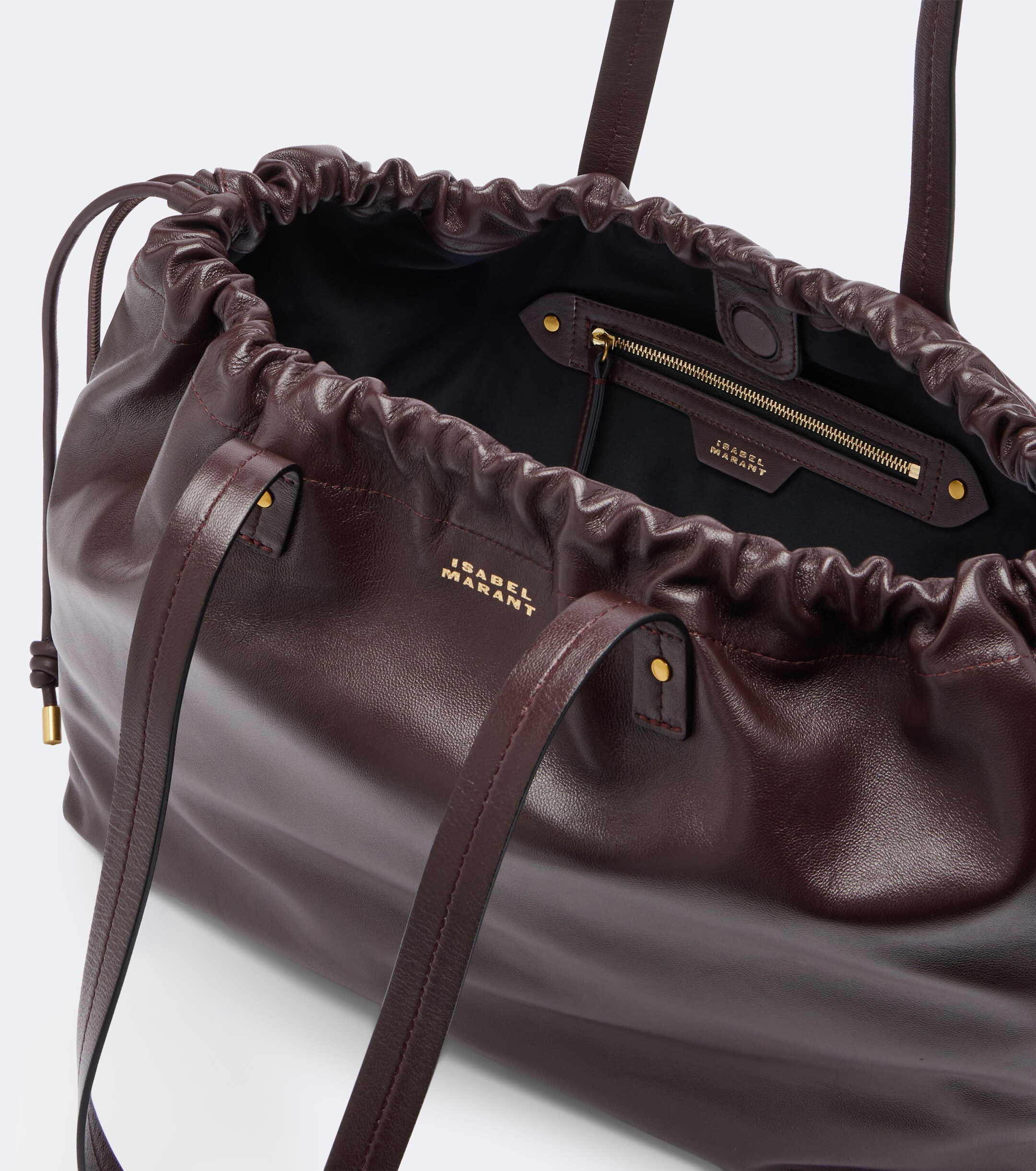 Isabel Marant Silven Large leather shoulder bag