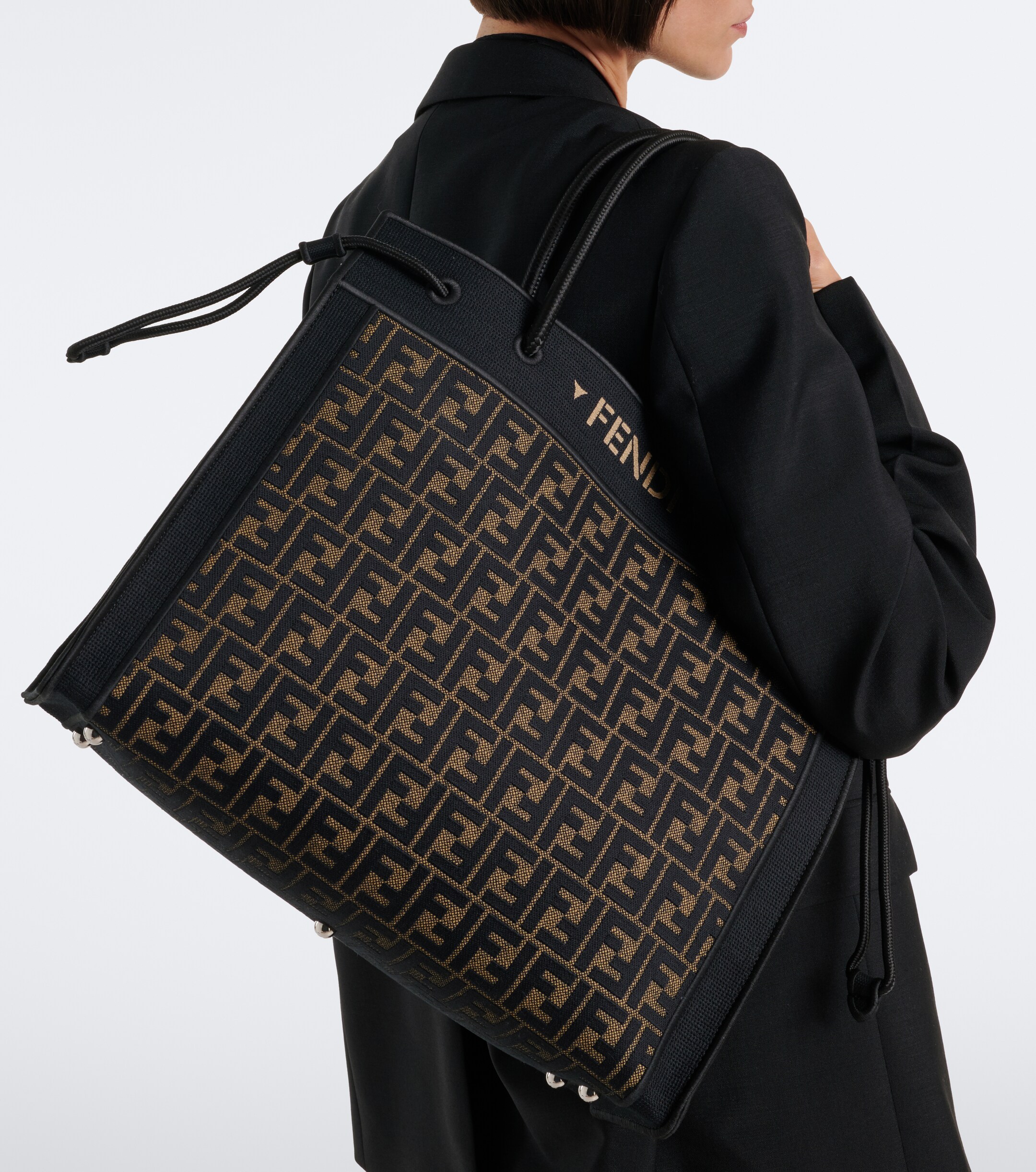 Fendi Fendi Magic Large canvas shopper