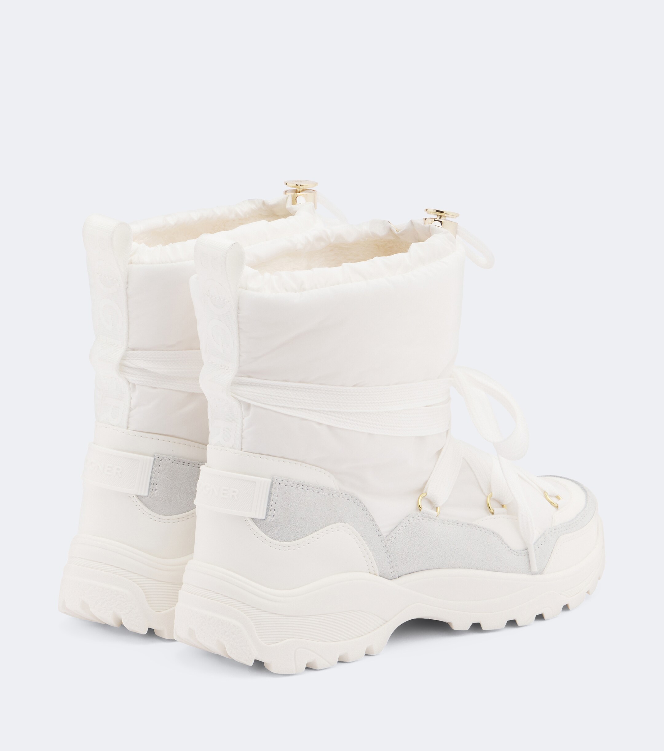 BOGNER Bogner Alta Badia suede-trimmed snow boots
