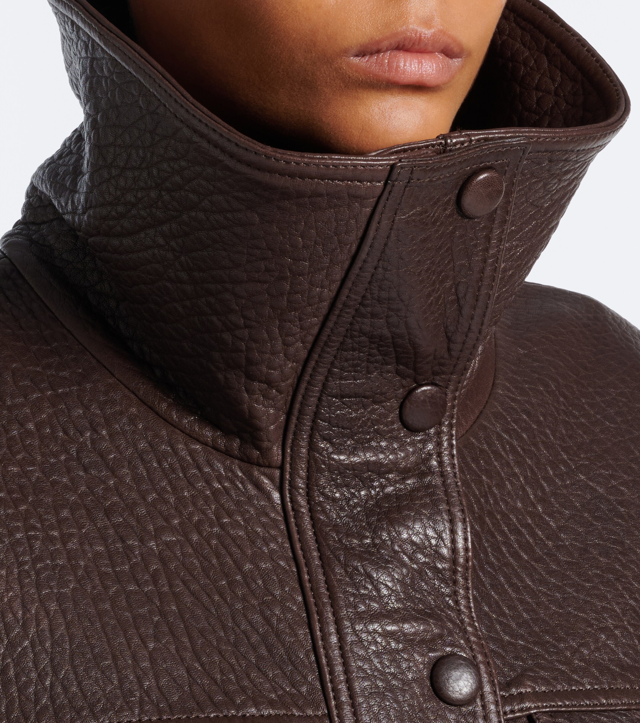 Veronica Beard Veronica Beard Silversmith leather jacket