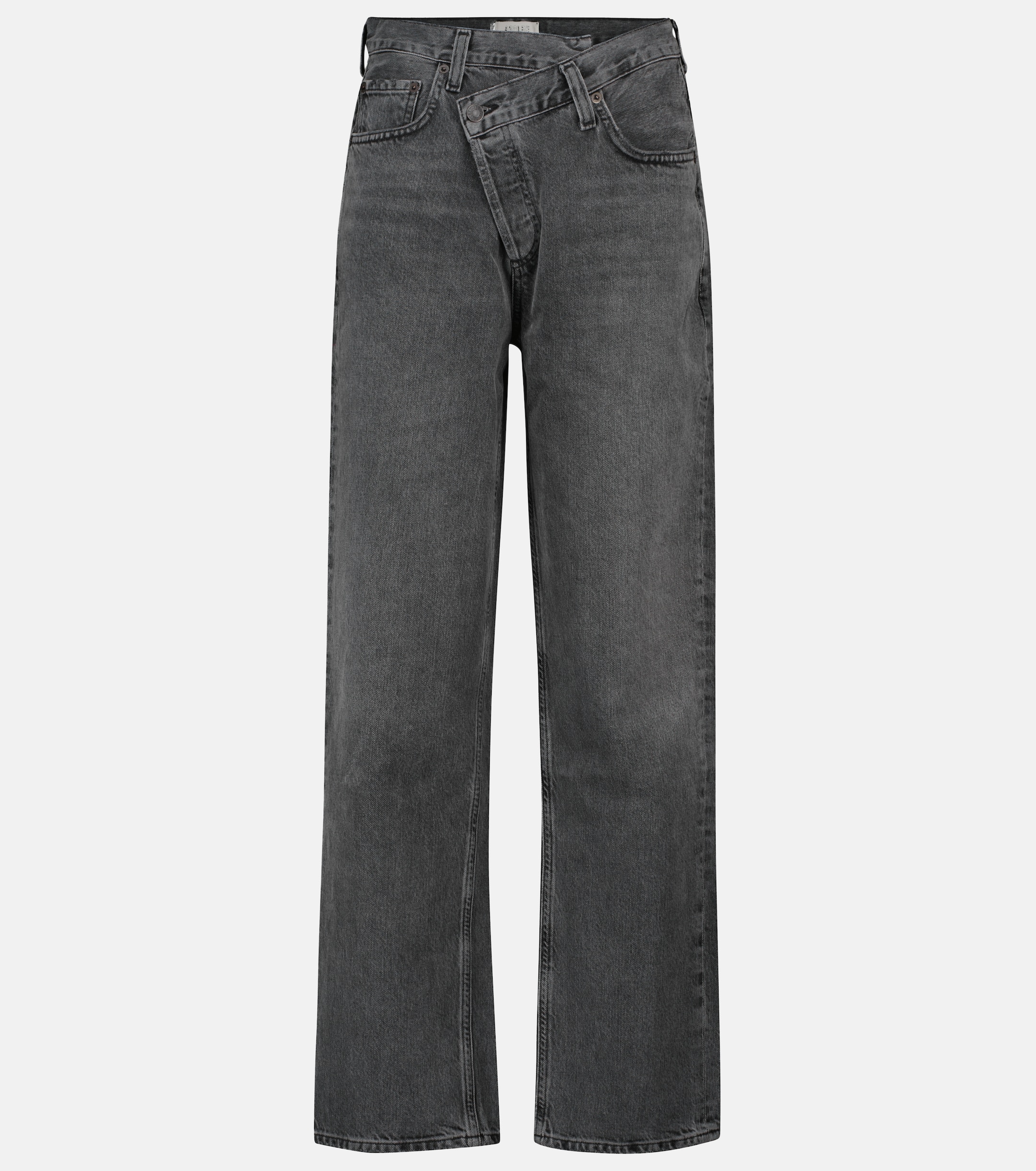 Agolde Criss Cross high-rise straight jeans