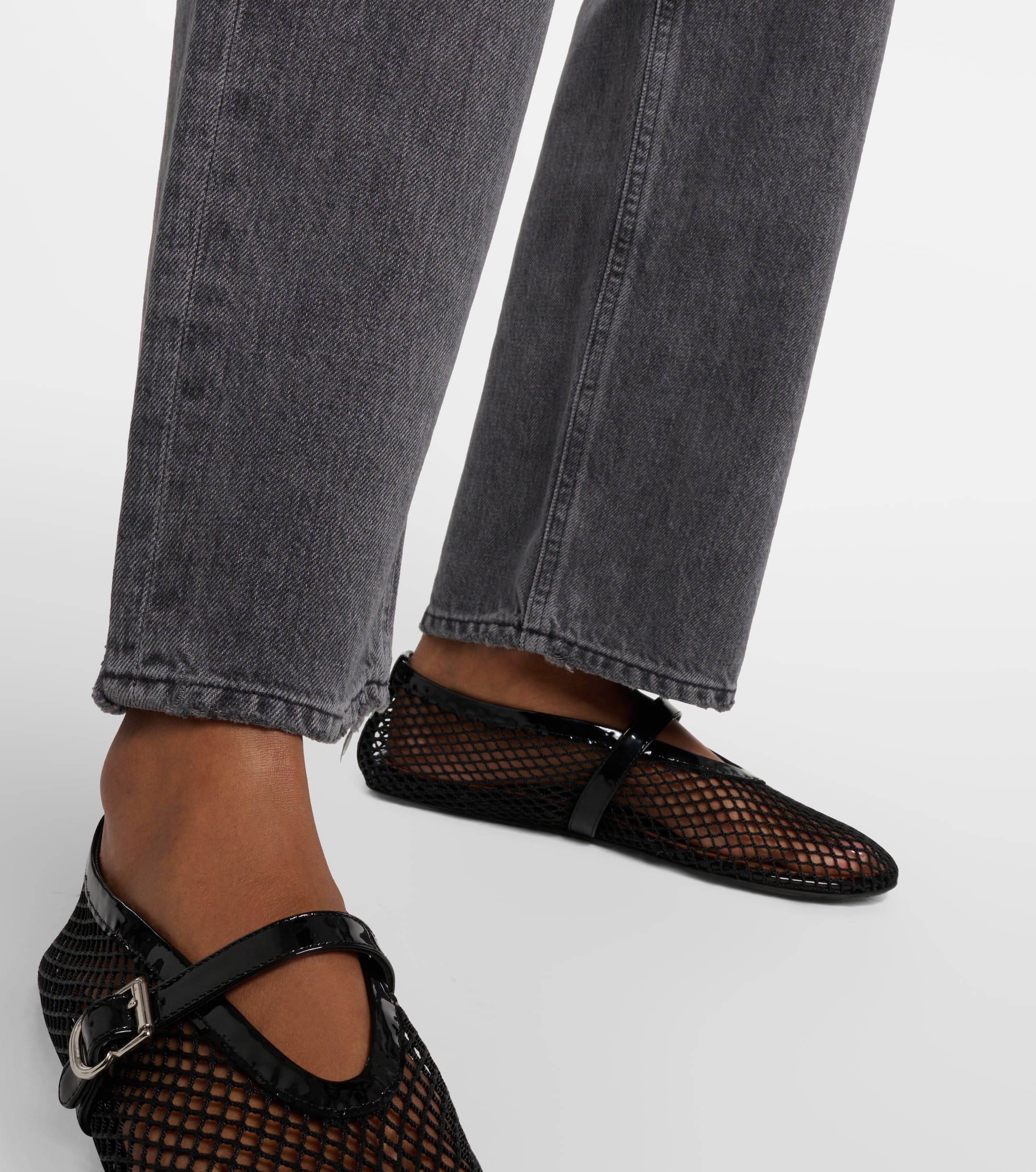 Agolde Criss Cross high-rise straight jeans