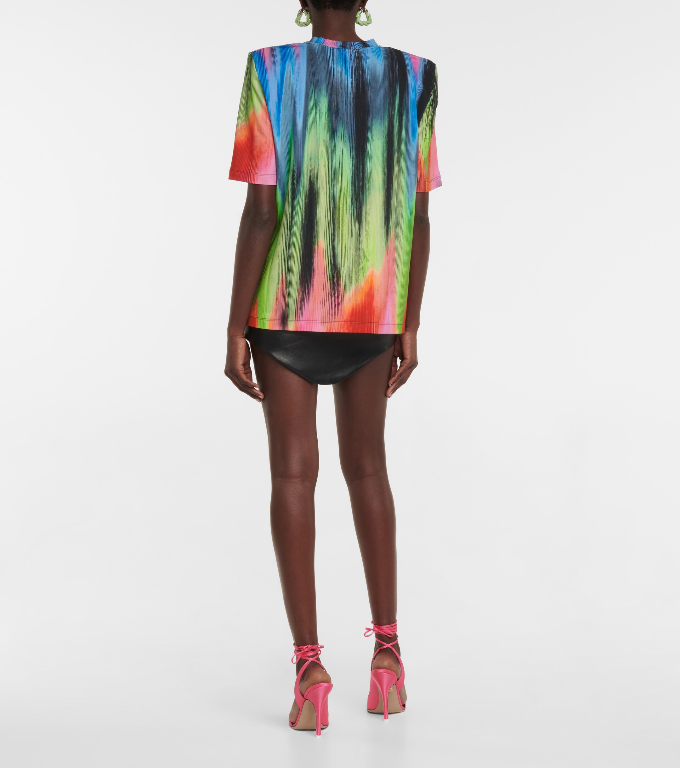 THE ATTICO The Attico Bella cotton jersey T-shirt