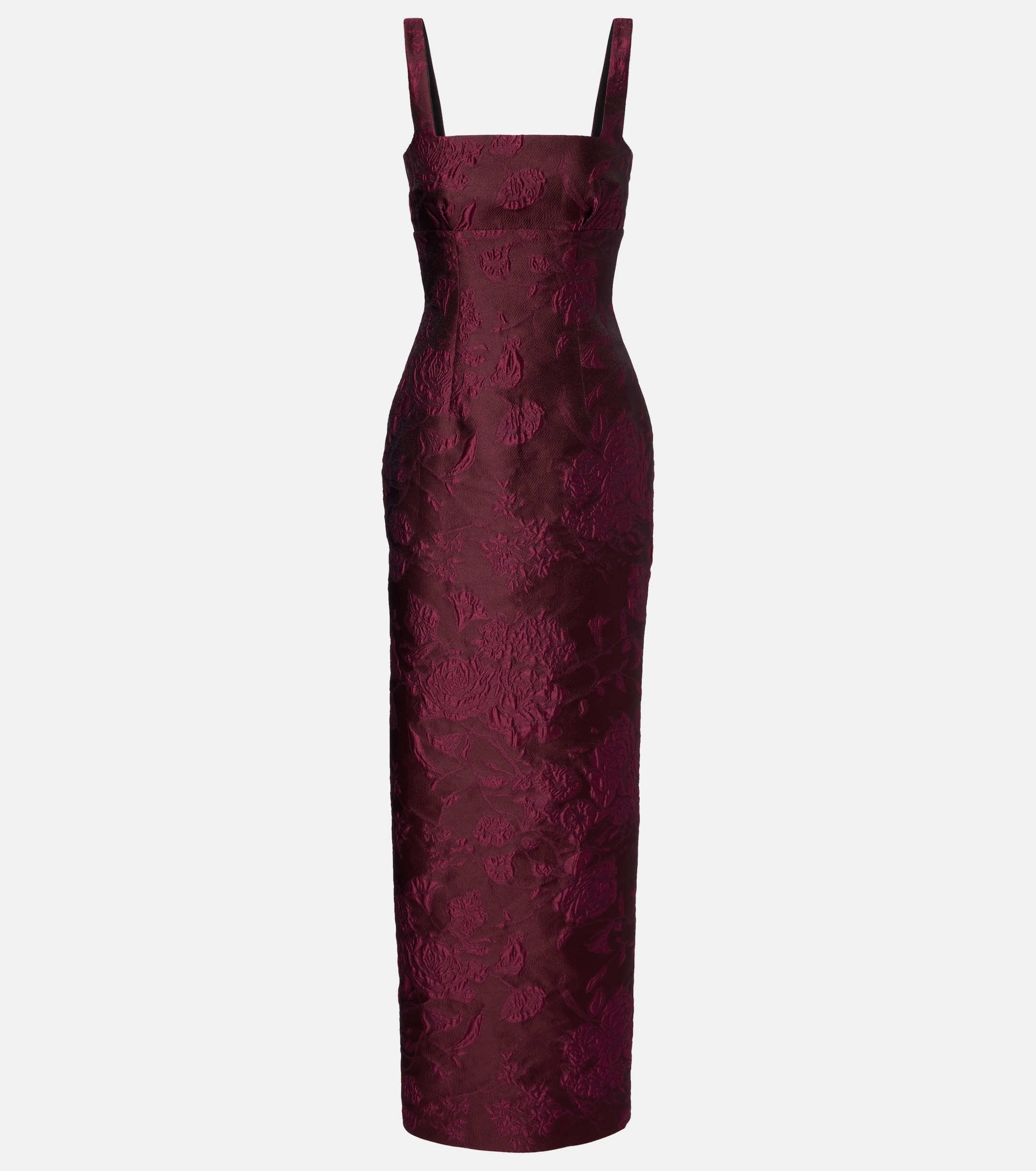 burgundy emilia wickstead dress Emilia Wickstead