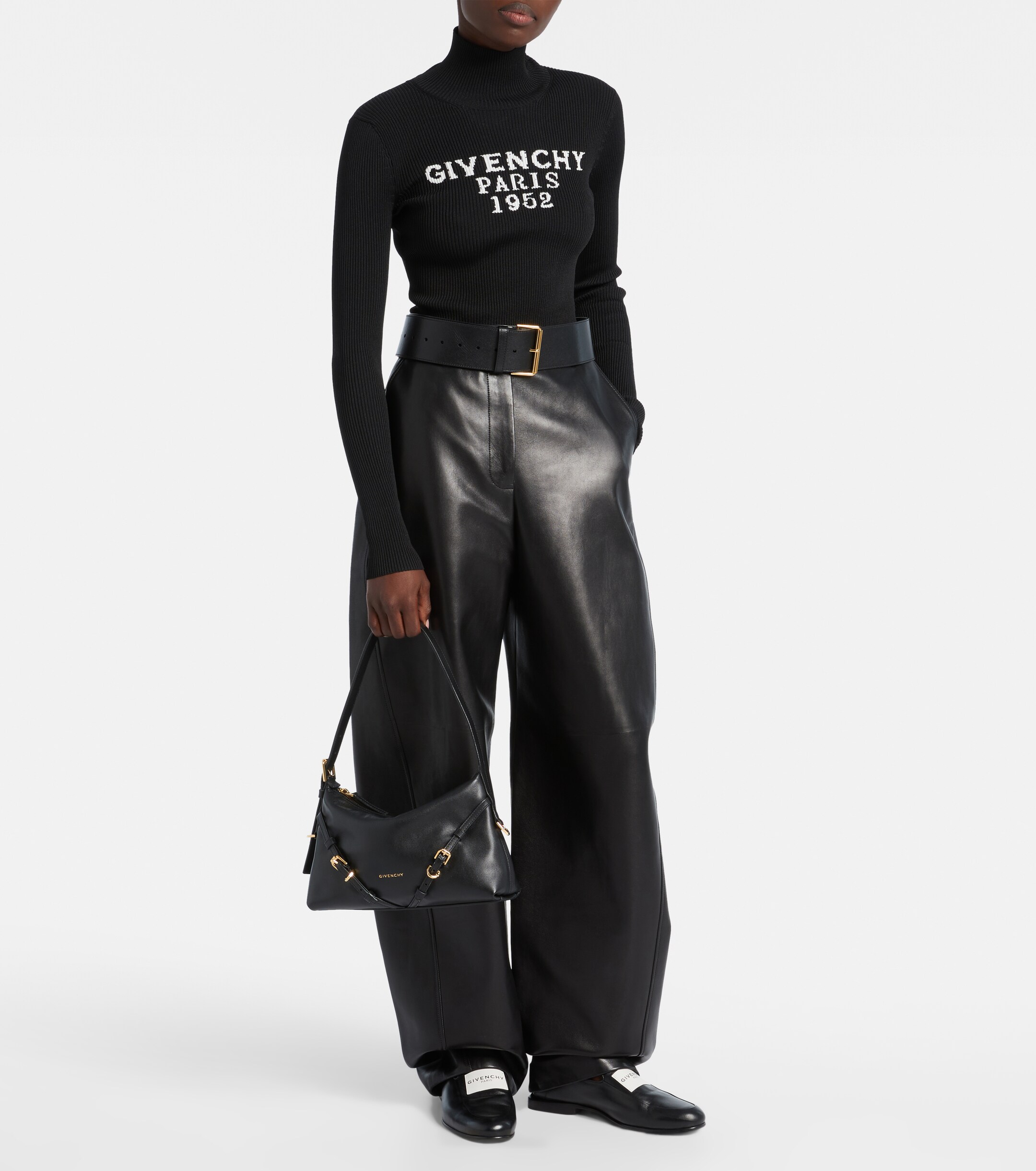 Givenchy Voyou Mini leather shoulder bag