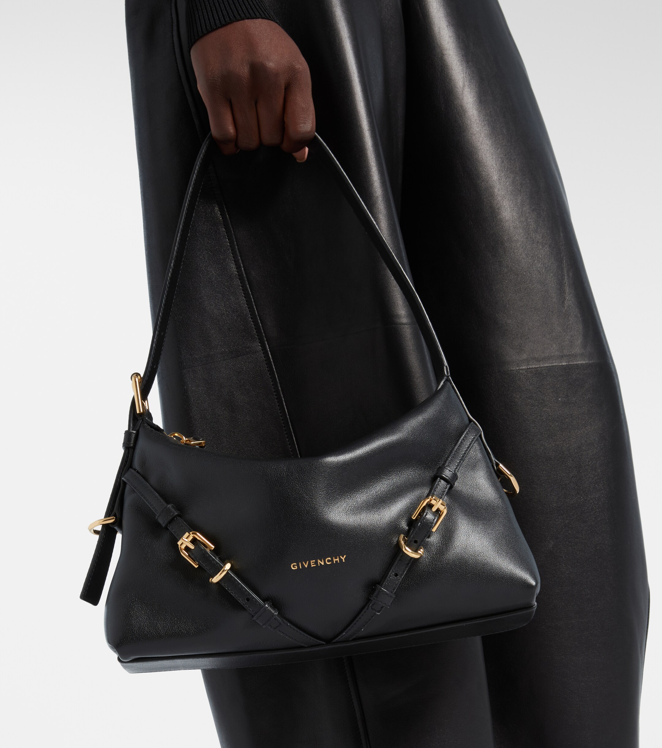Givenchy Voyou Mini leather shoulder bag