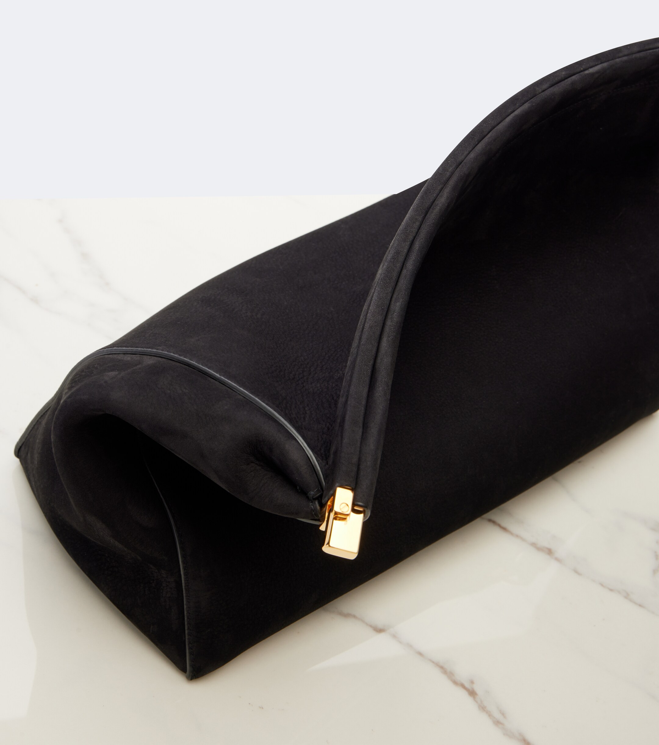 Alaïa Le Click Medium leather clutch