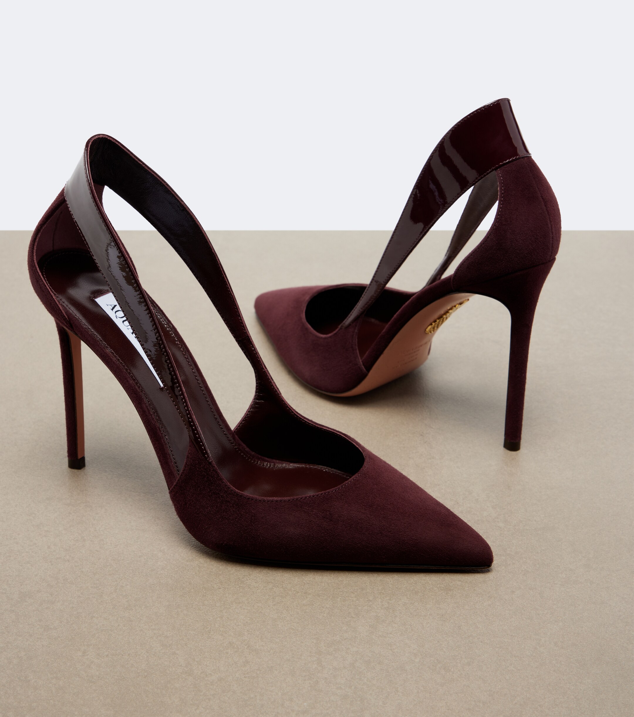 AQUAZZURA Aquazzura Dangerous Liaisons suede pumps