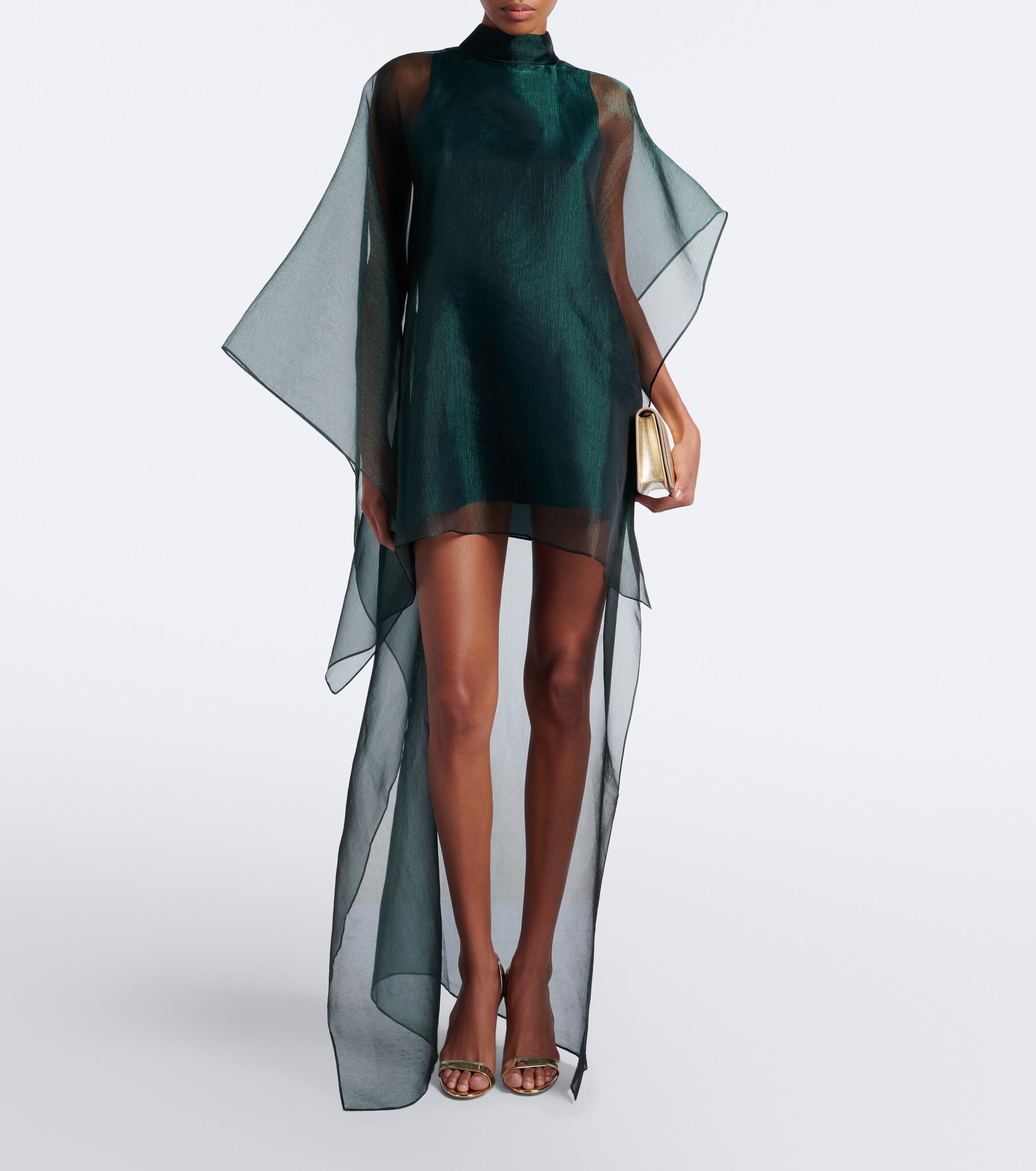 Taller Marmo Taller Marmo Dallas asymmetric organza kaftan