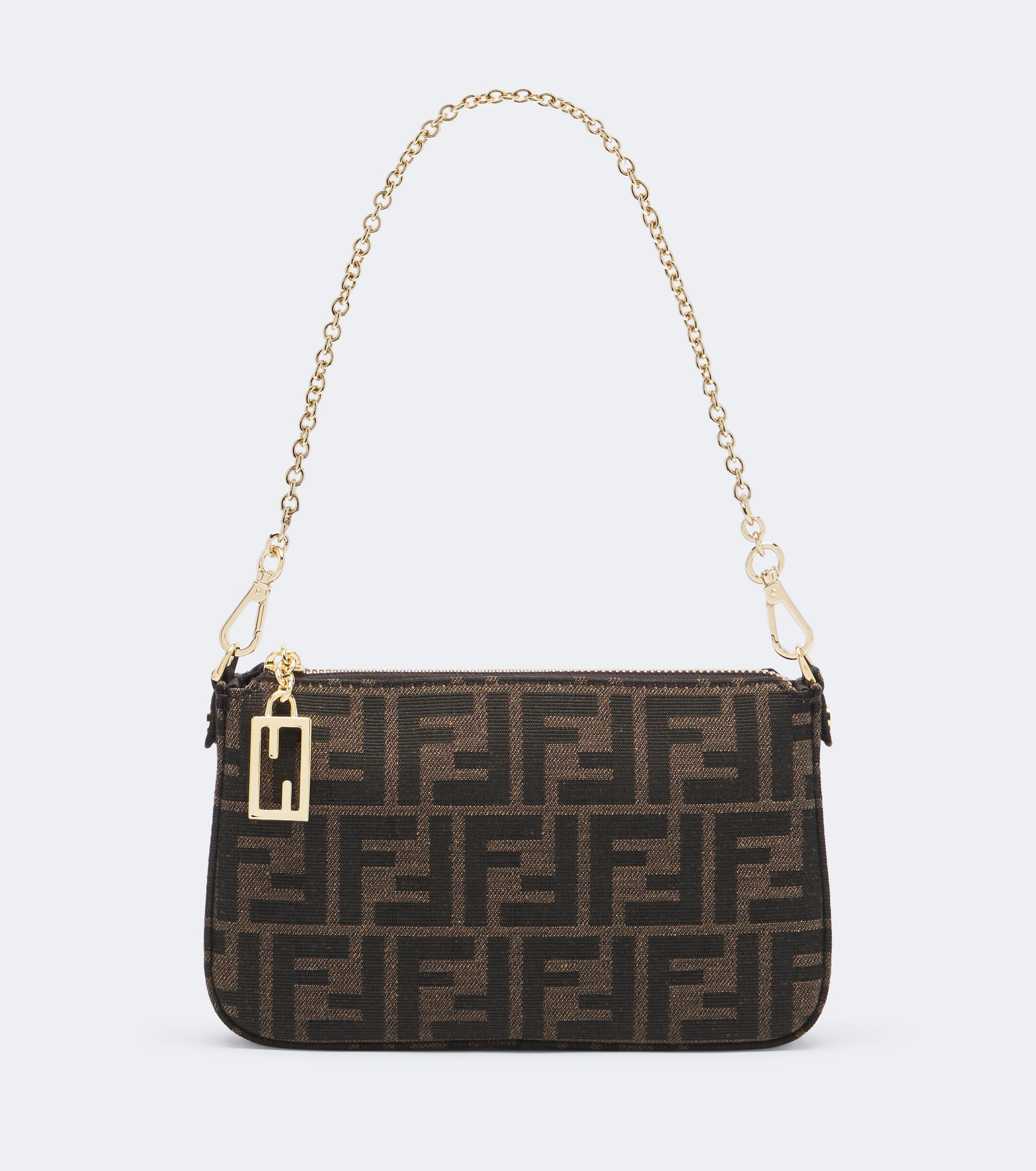 Fendi Fendi Tube FF Zucca pouch with strap