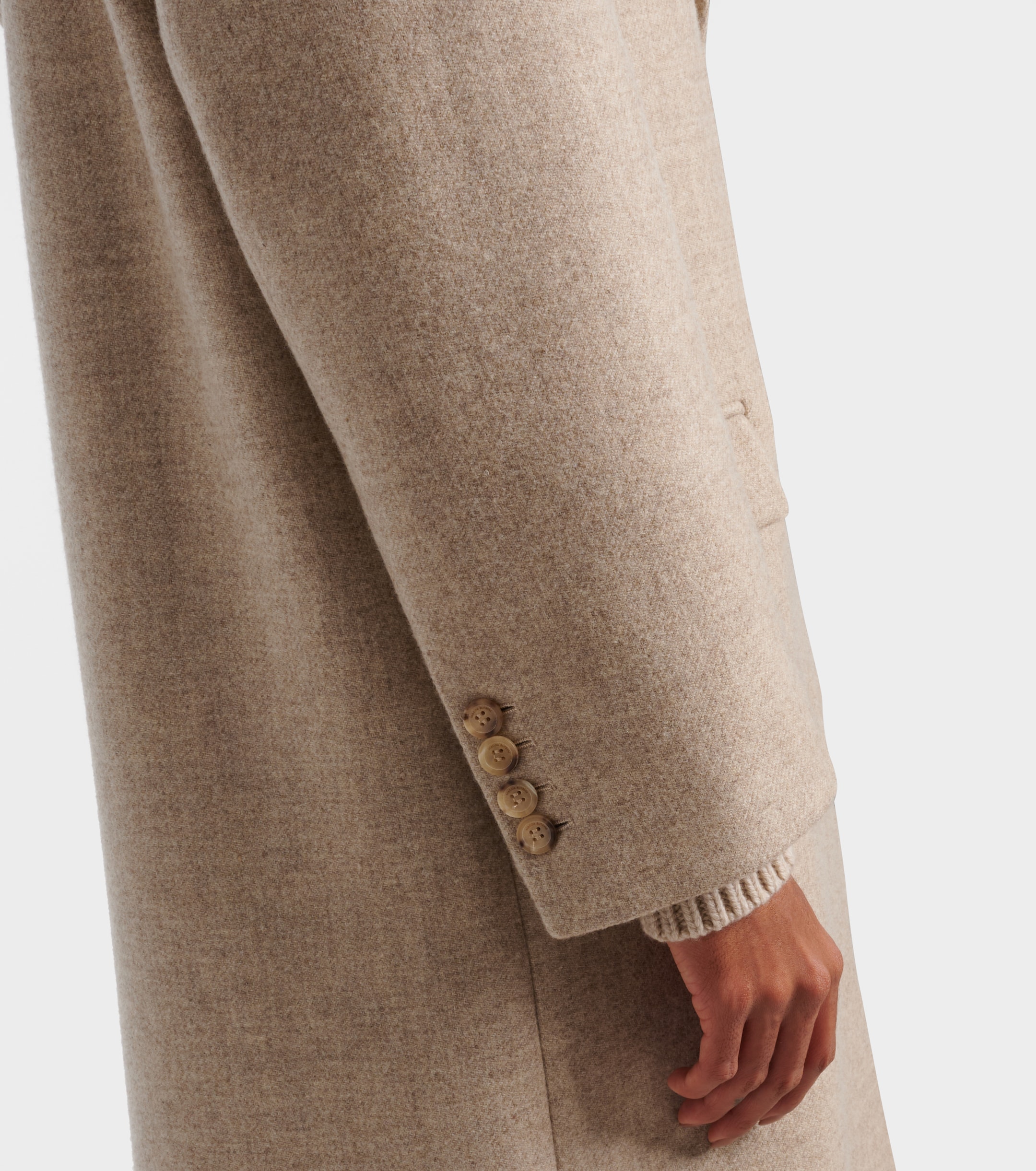 Magda Butrym Scarf-detail wool and silk coat