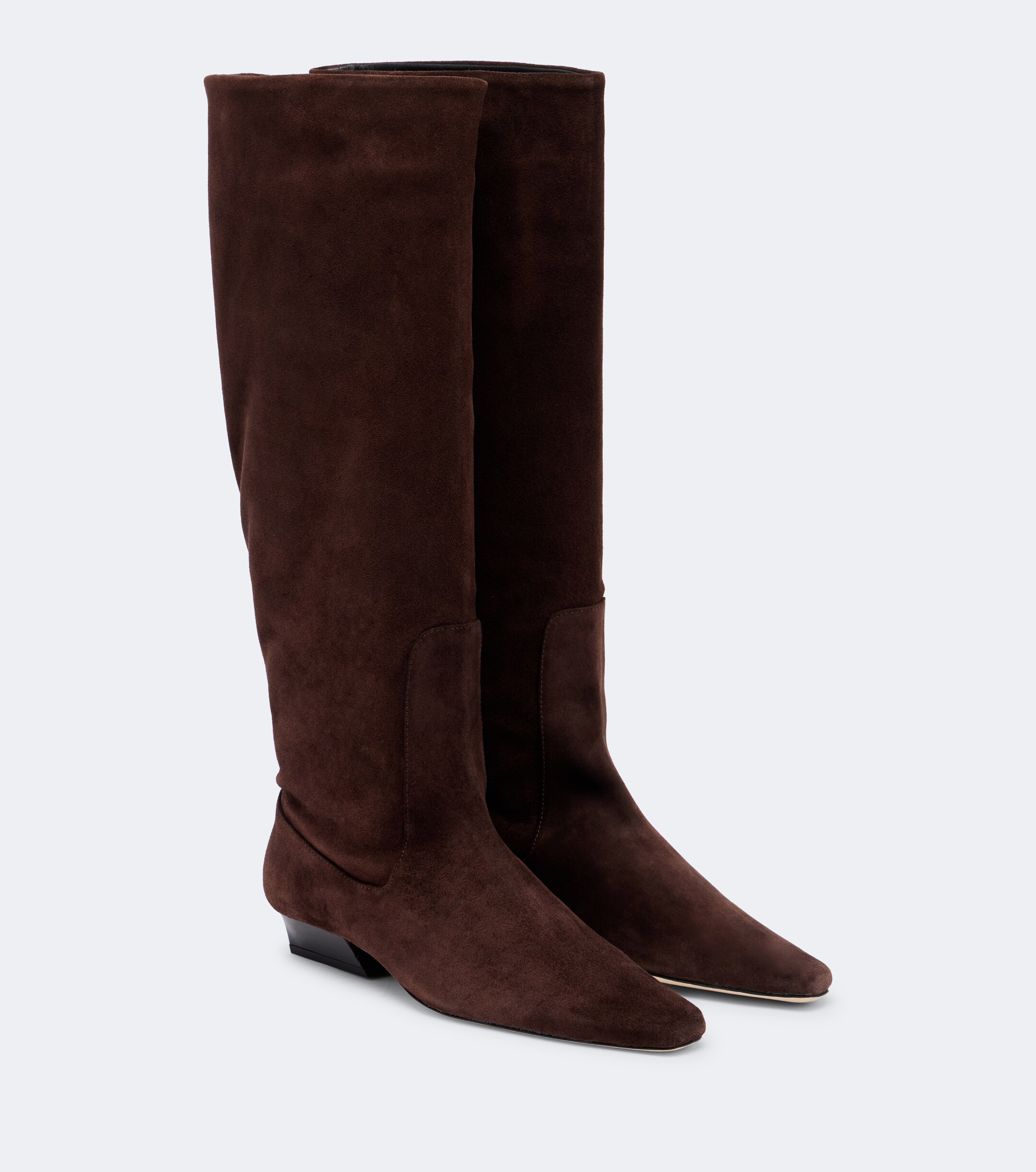 Staud Staud Wally suede knee-high boots