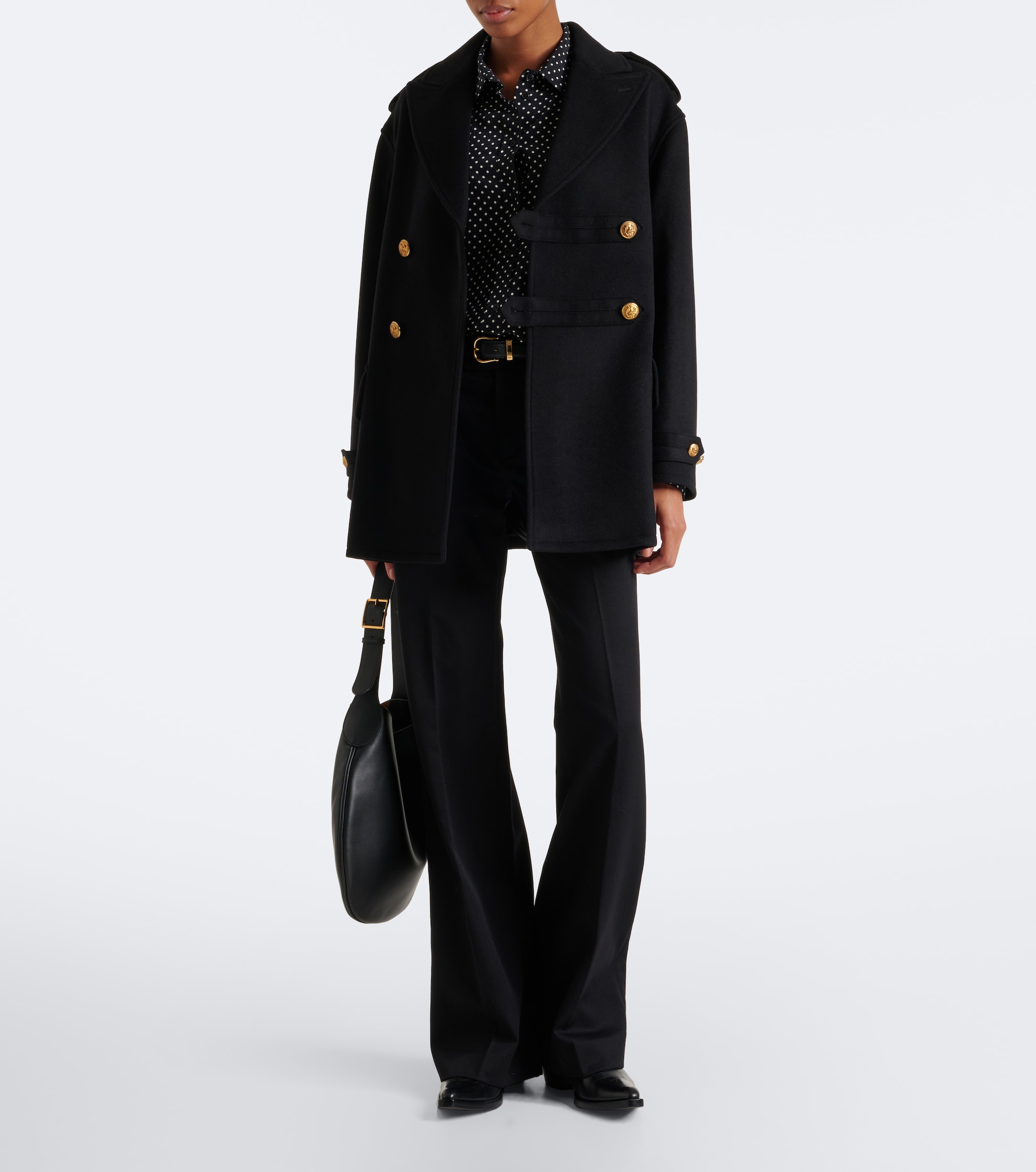Nili Lotan Nili Lotan Bethany virgin wool straight pants