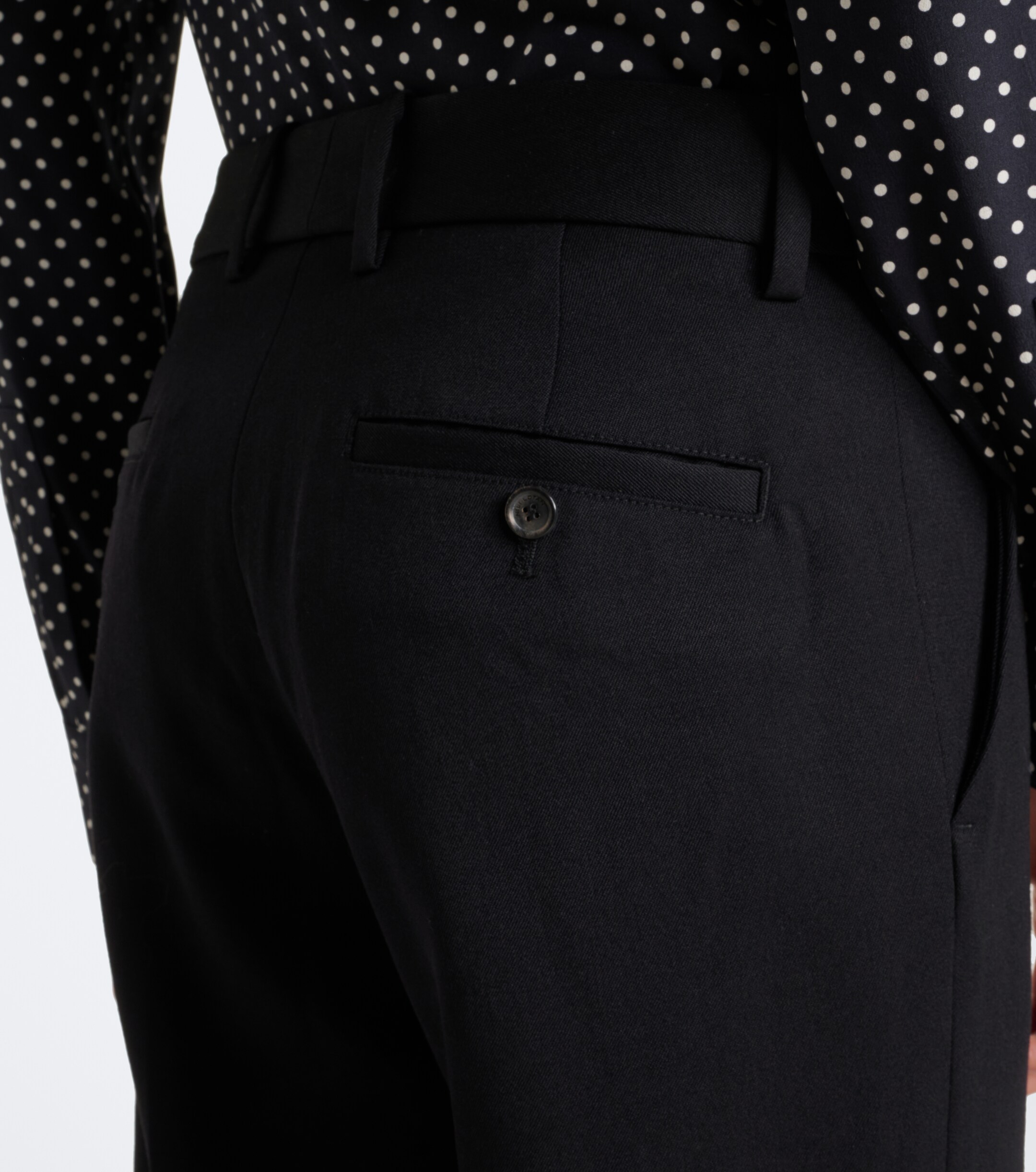 Nili Lotan Nili Lotan Bethany virgin wool straight pants