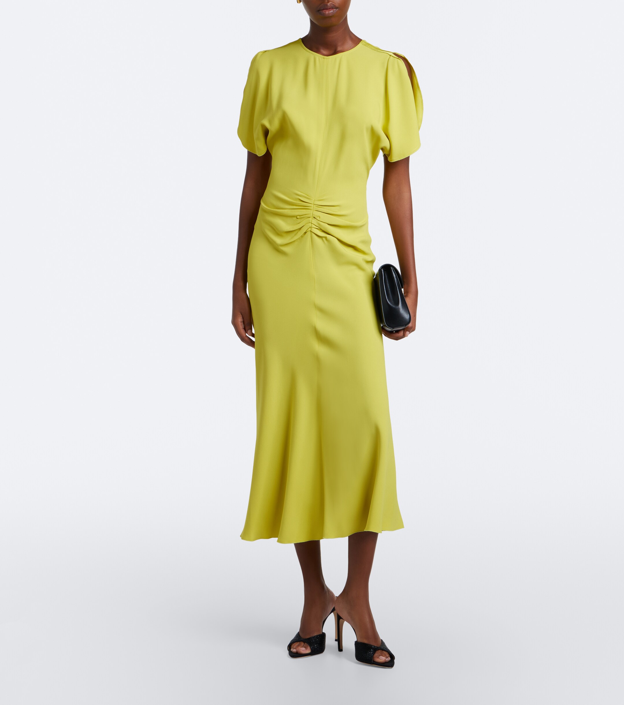 Victoria Beckham Victoria Beckham Harlow beaded satin mules