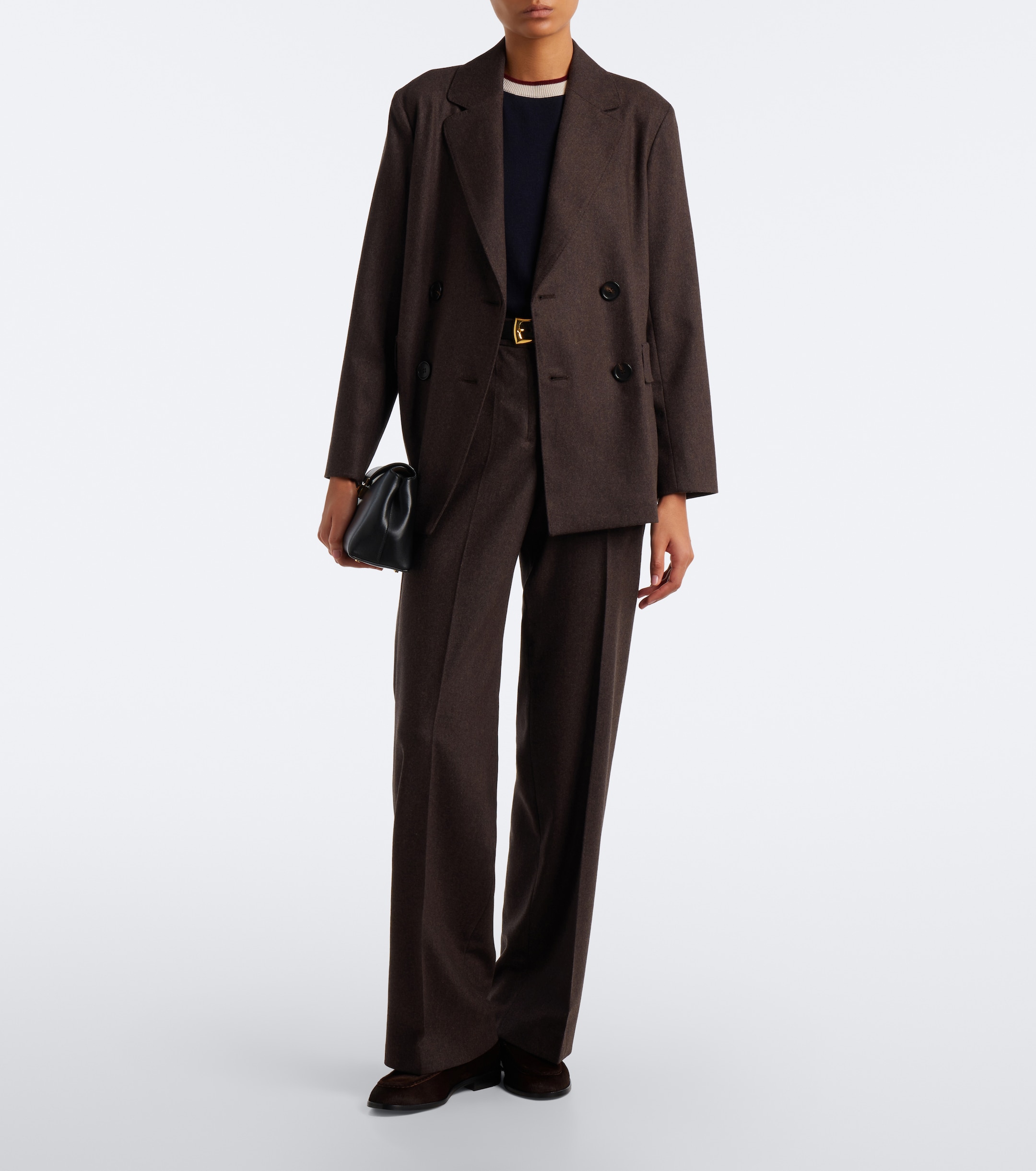 S Max Mara 'S Max Mara Wool wide-leg pants