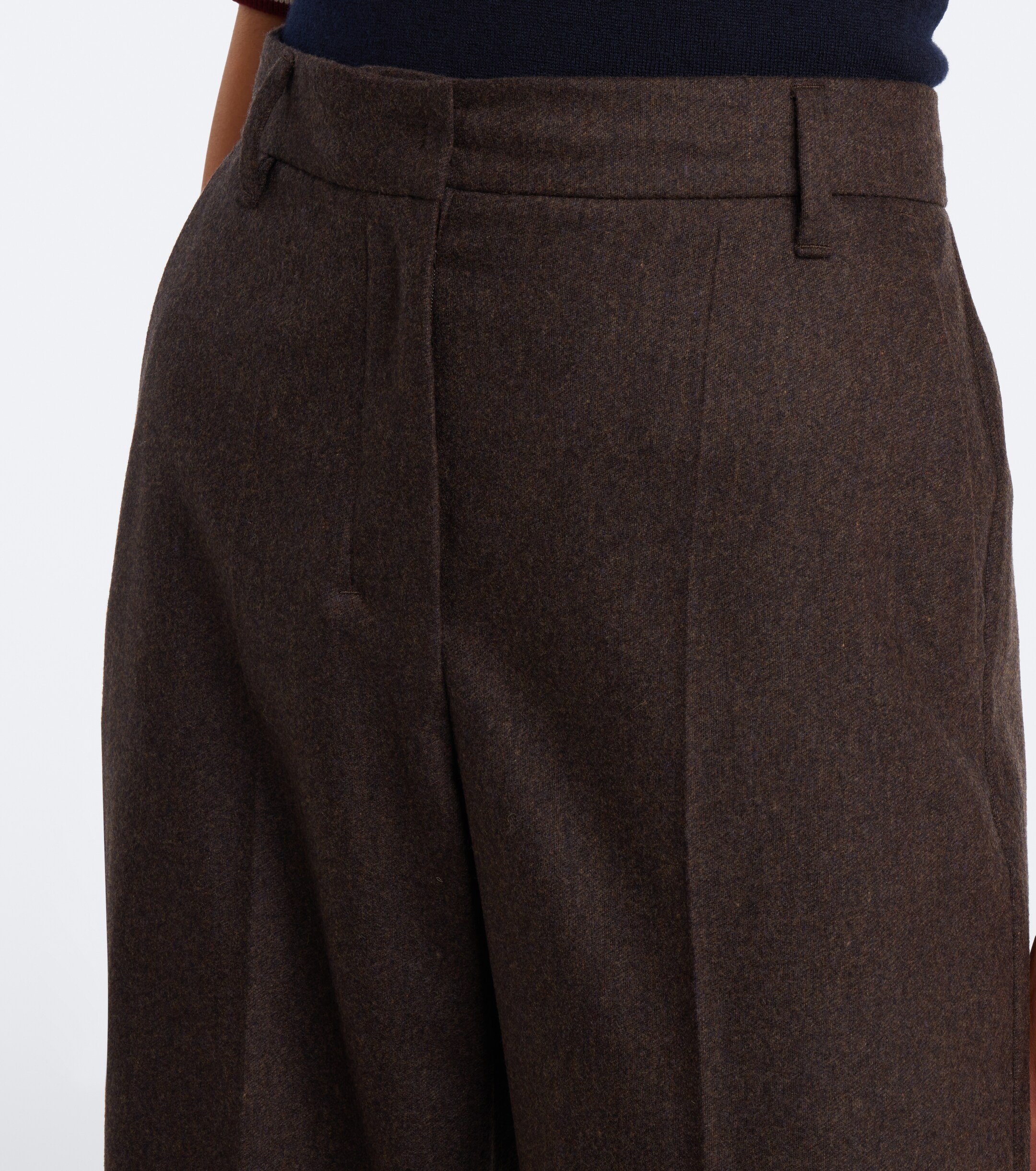 S Max Mara 'S Max Mara Wool wide-leg pants