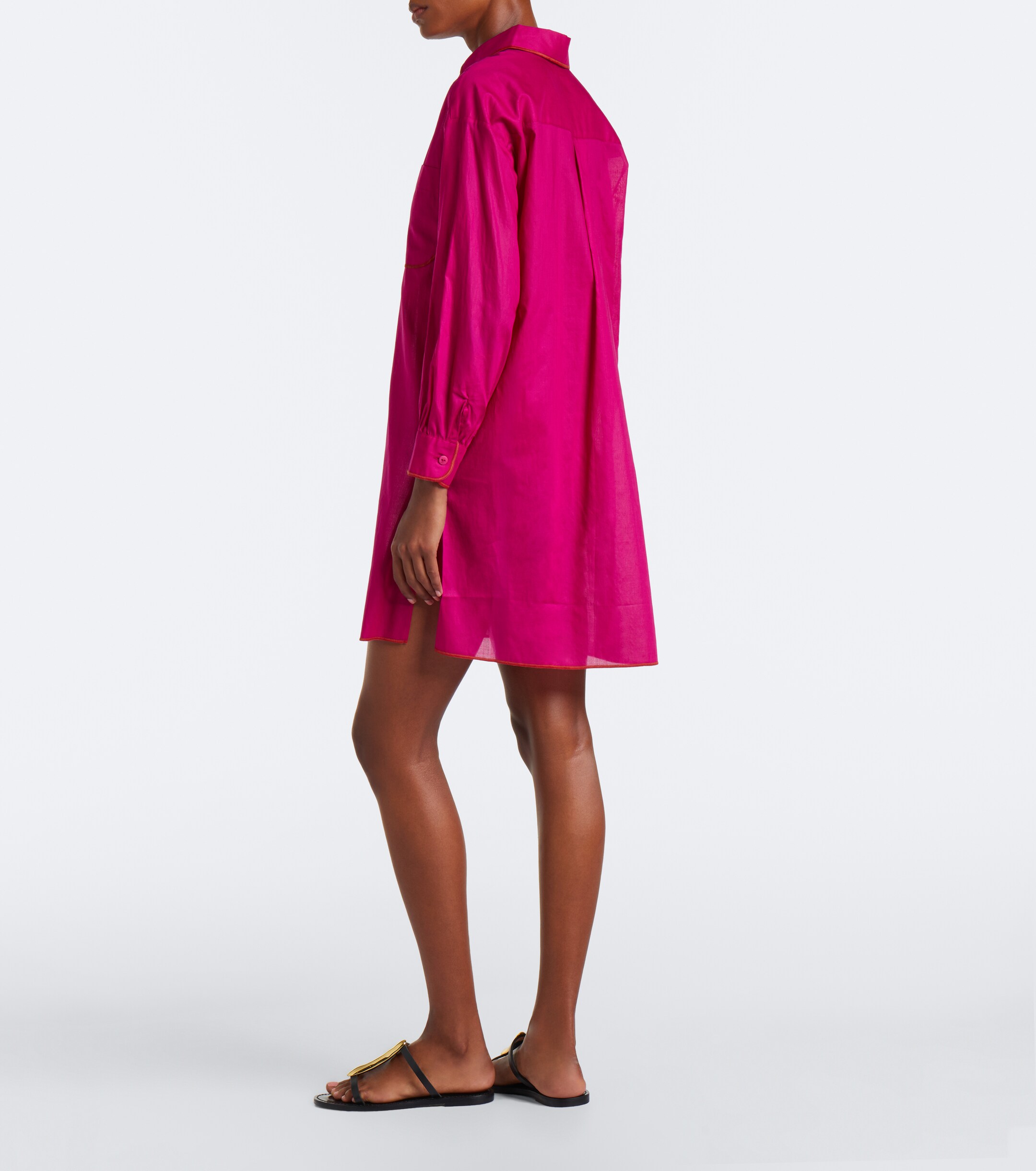 Eres Eres Phare cotton voile shirt dress