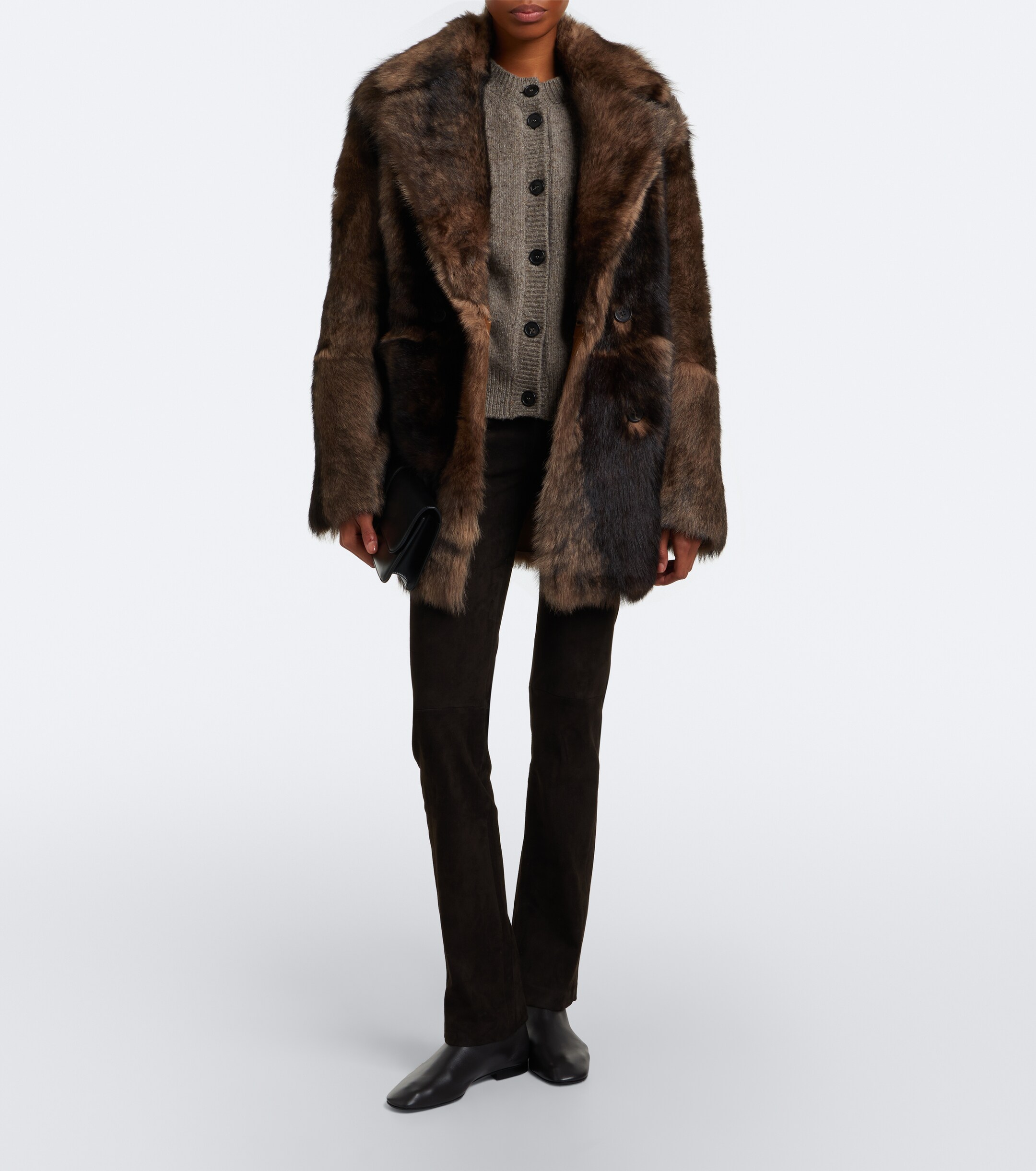 ARMA Arma Albie suede straight pants