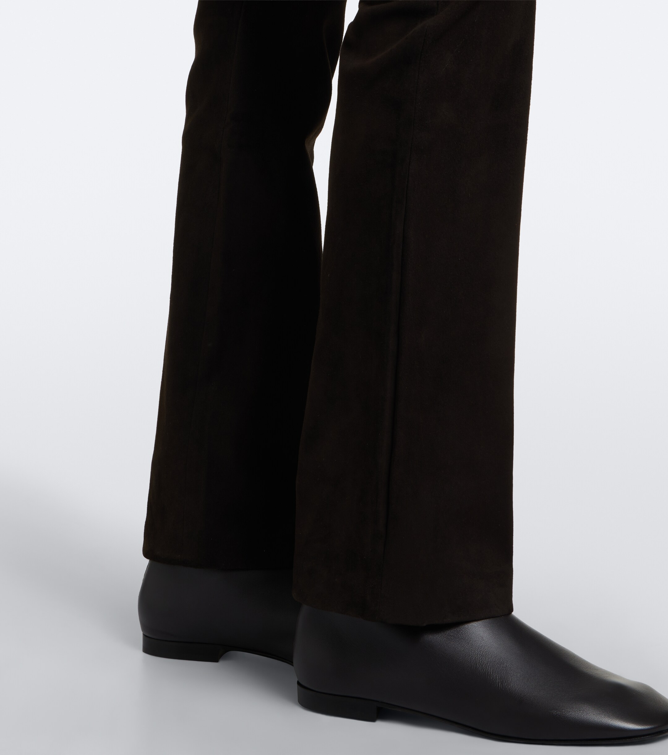 ARMA Arma Albie suede straight pants