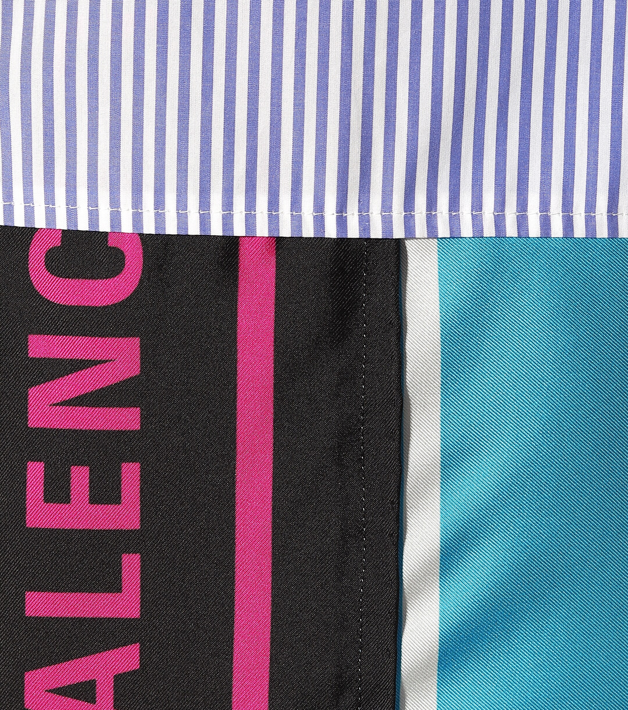 Balenciaga Scarf cotton and silk shirt dress thumbnail