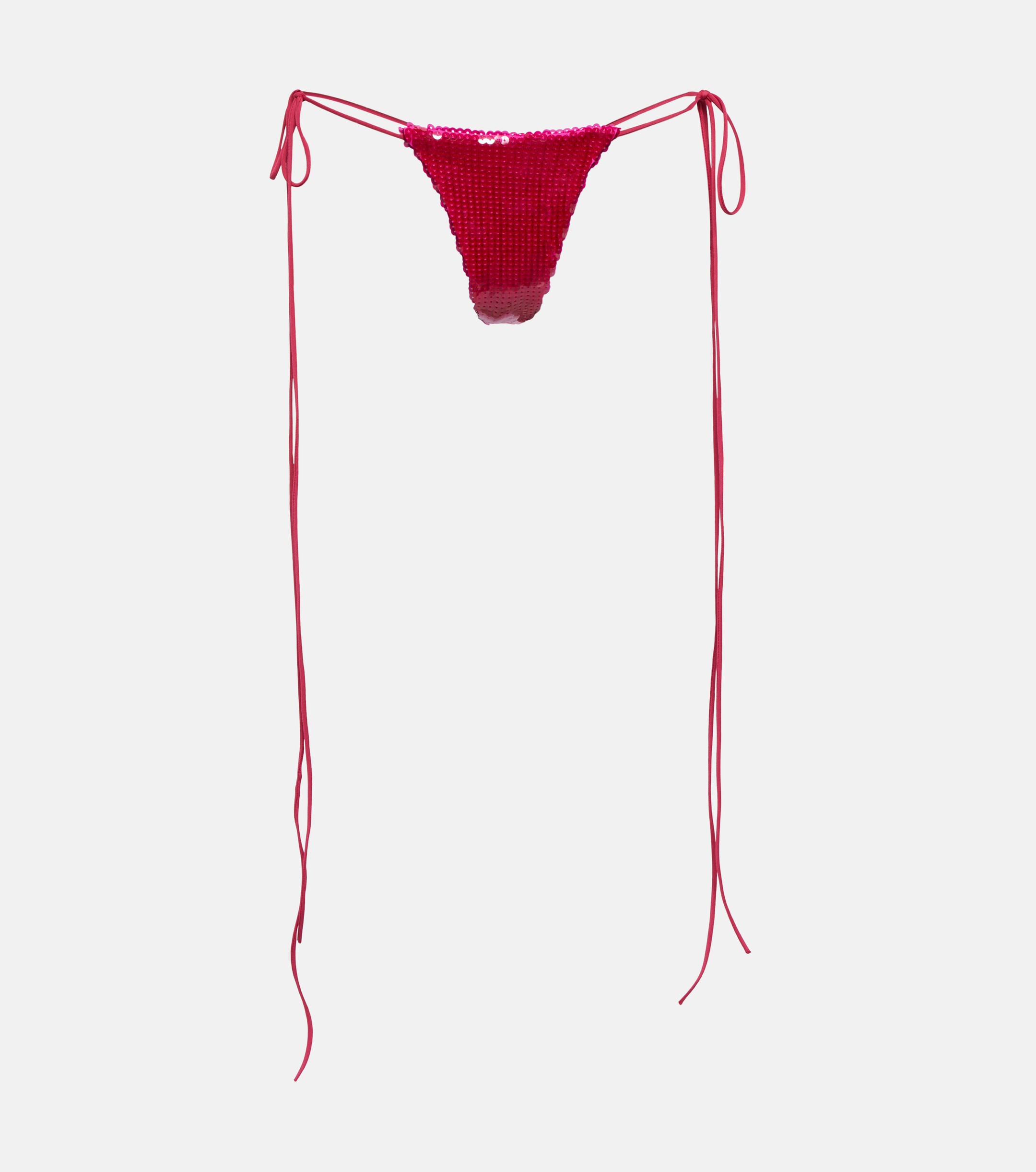 LaQuan Smith Sequined side-tie panties