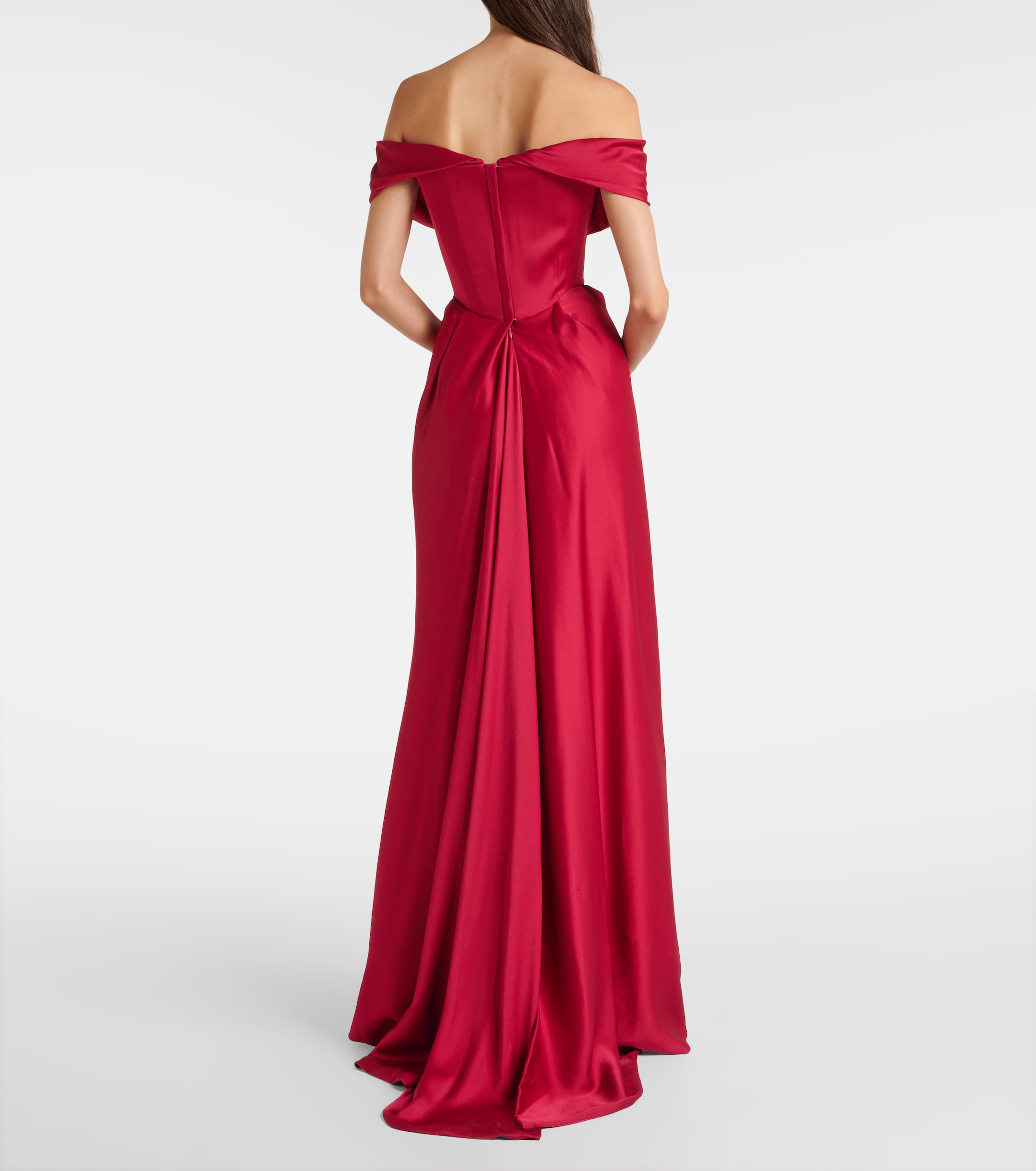 Vivienne Westwood Nova Cocotte satin corset gown thumbnail