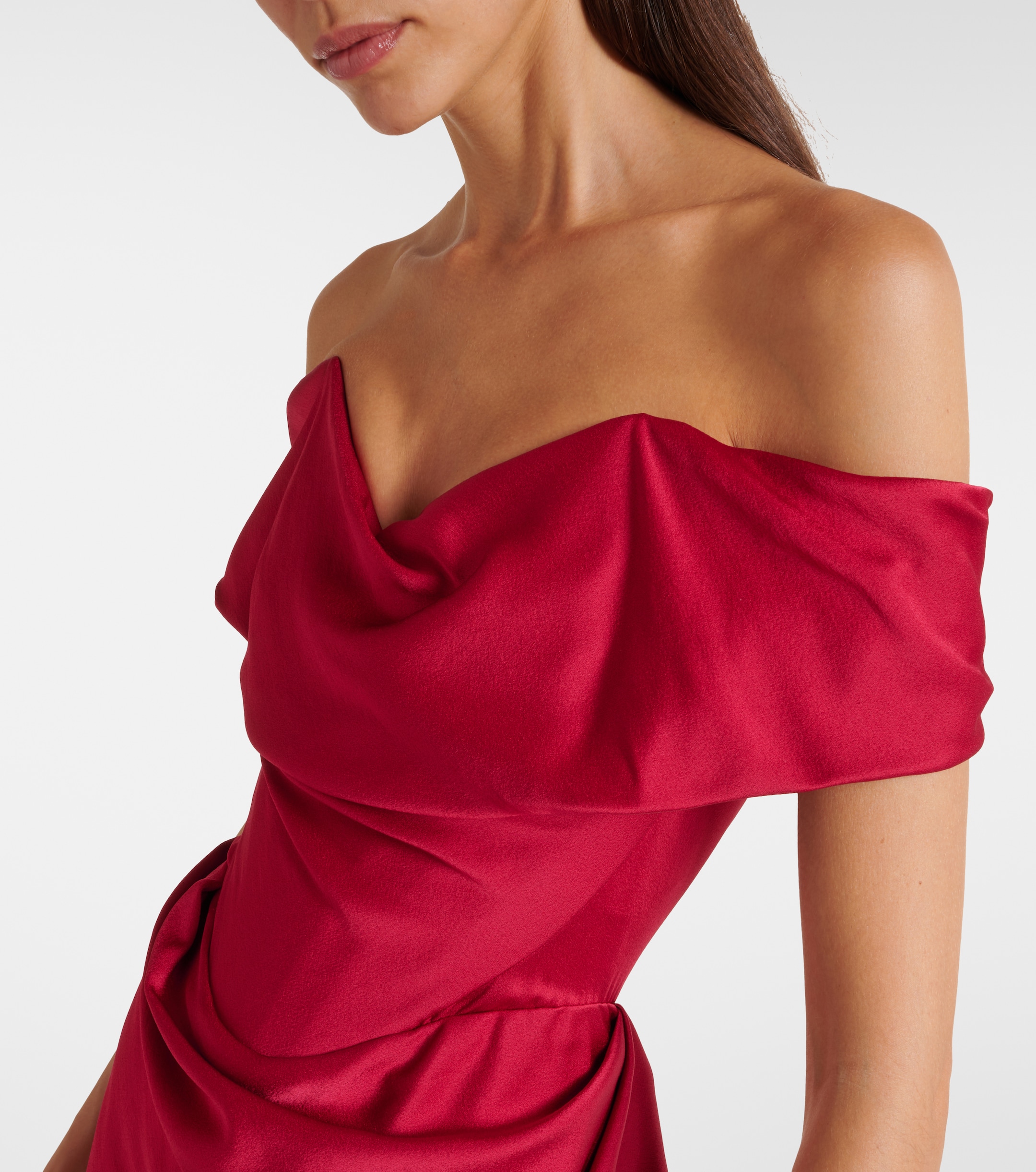 Vivienne Westwood Nova Cocotte satin corset gown thumbnail