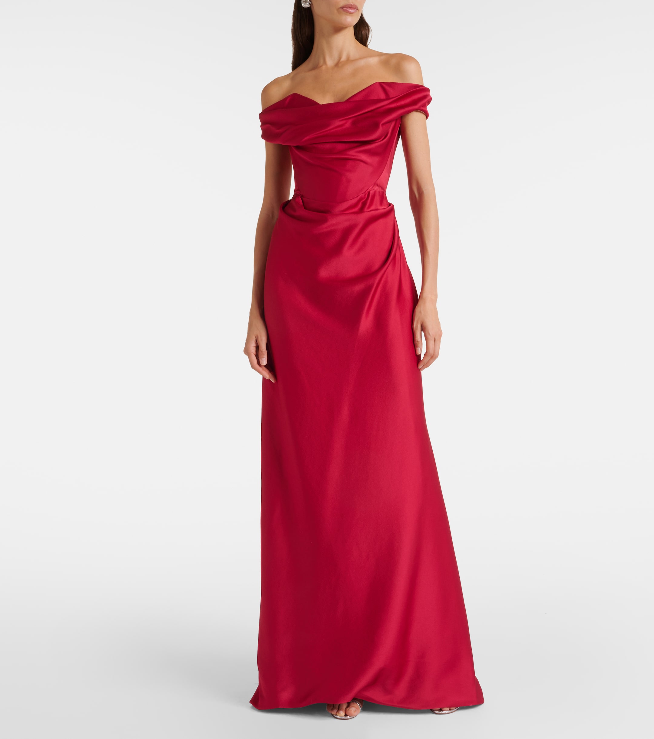 Vivienne Westwood Nova Cocotte satin corset gown thumbnail