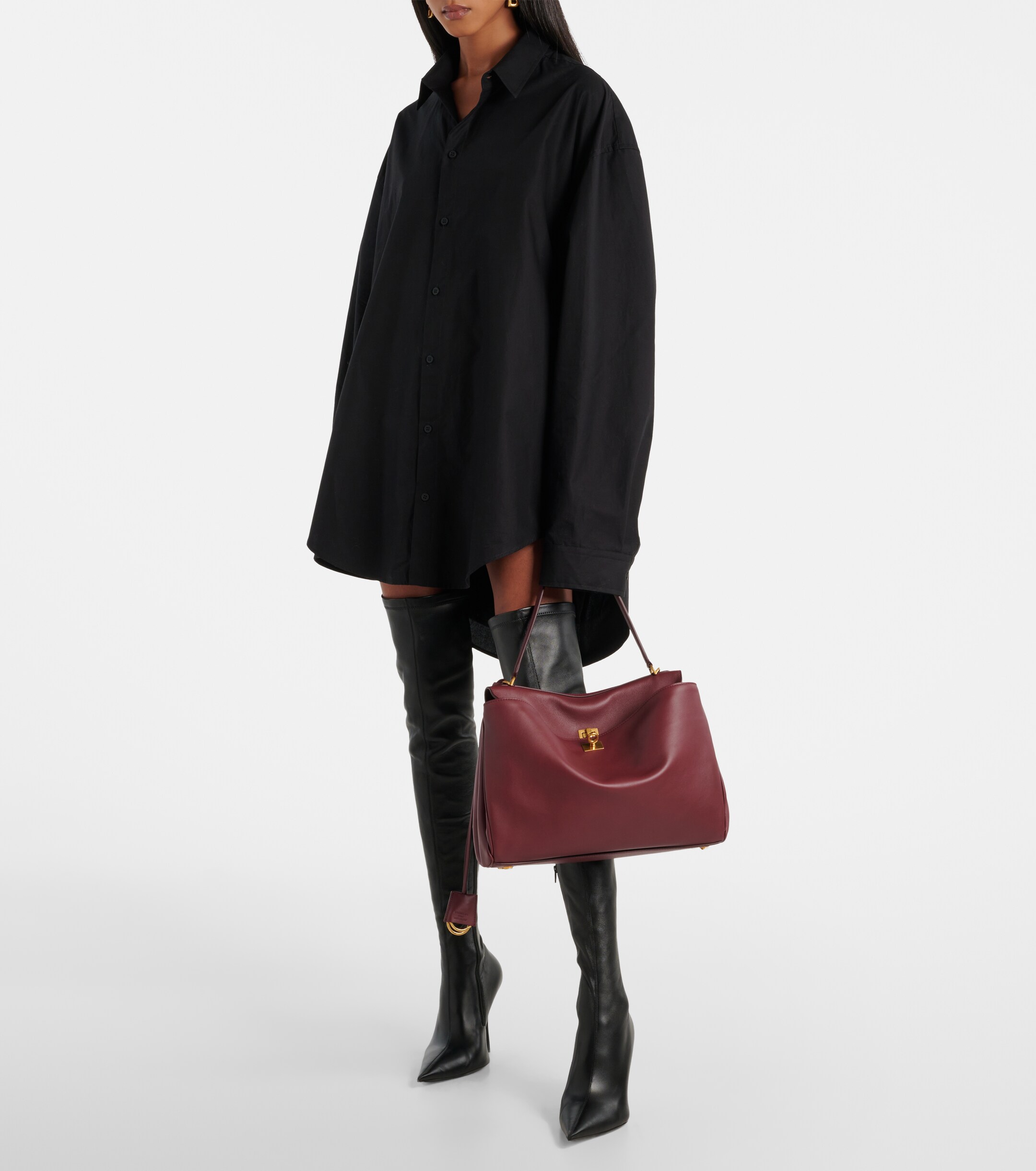 Balenciaga Rodeo Medium leather shoulder bag
