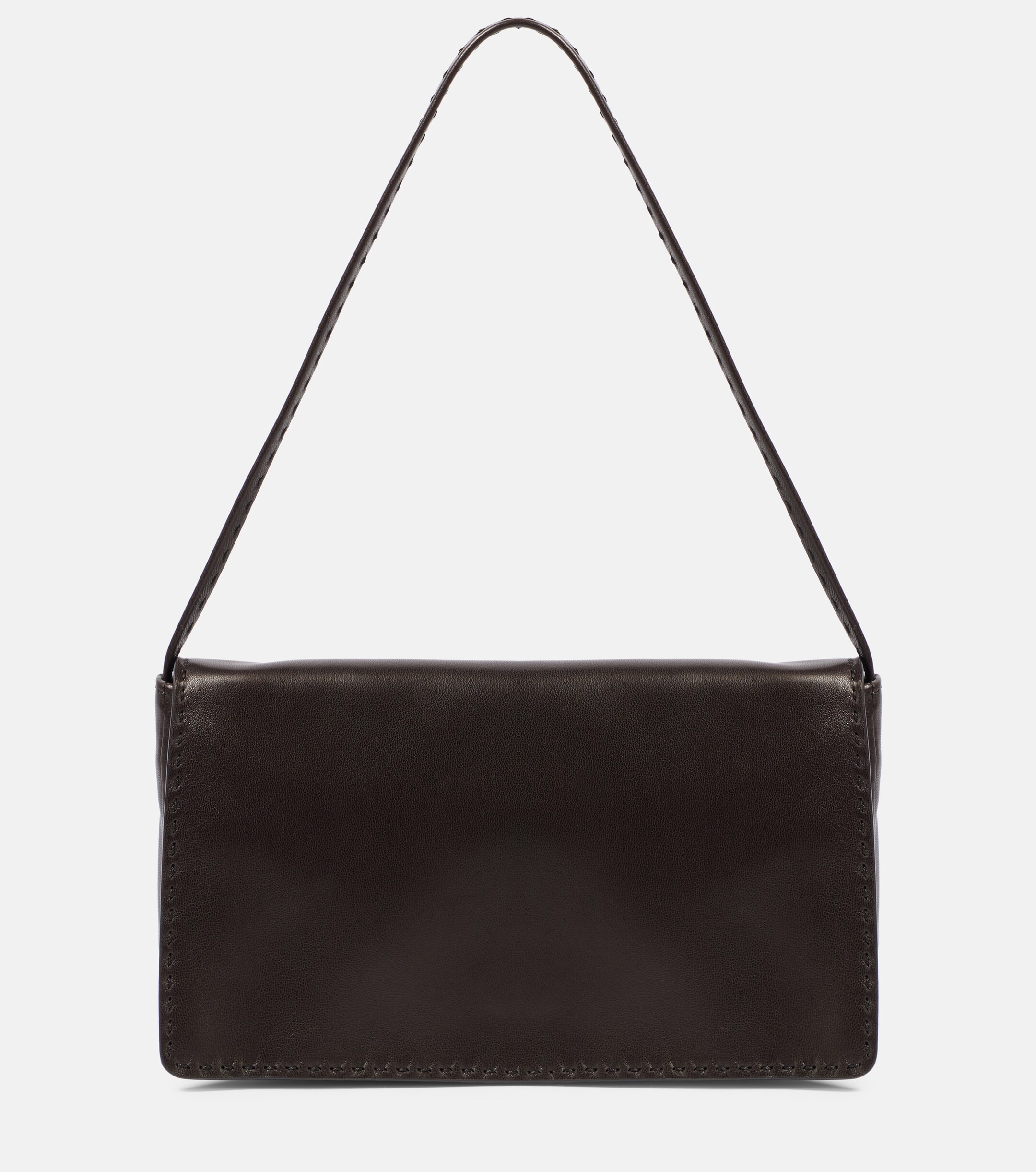 The Row Nuance leather shoulder bag