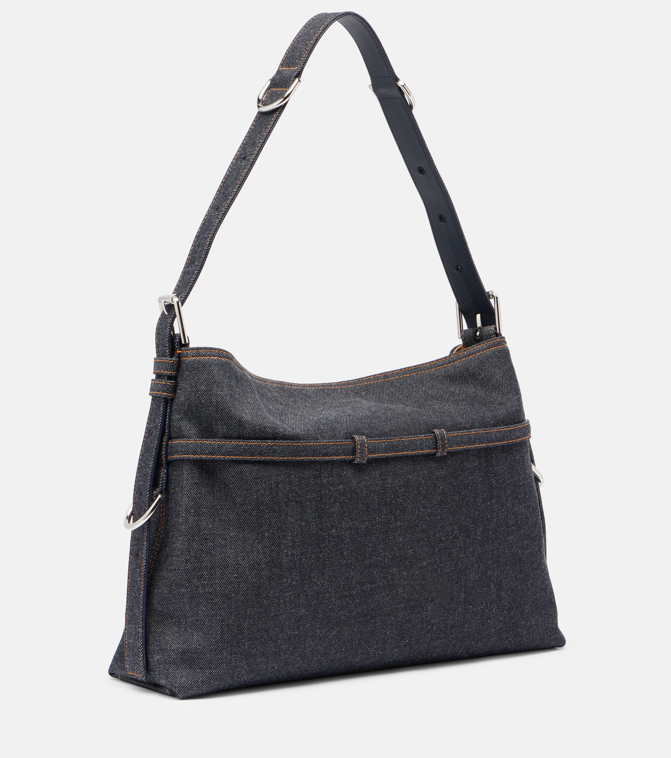 Givenchy Voyou Medium denim shoulder bag