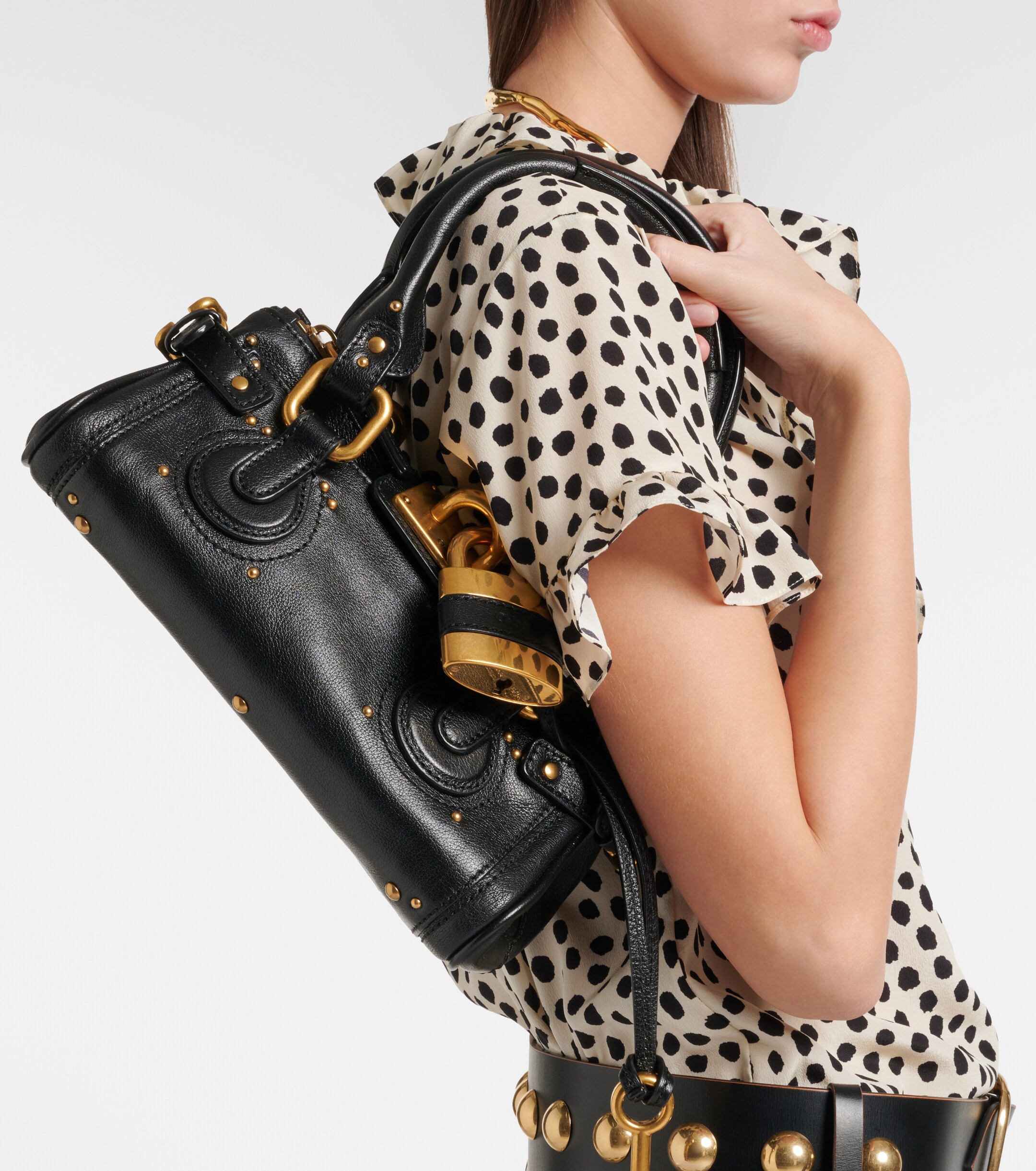 Chloé Paddington Small leather shoulder bag