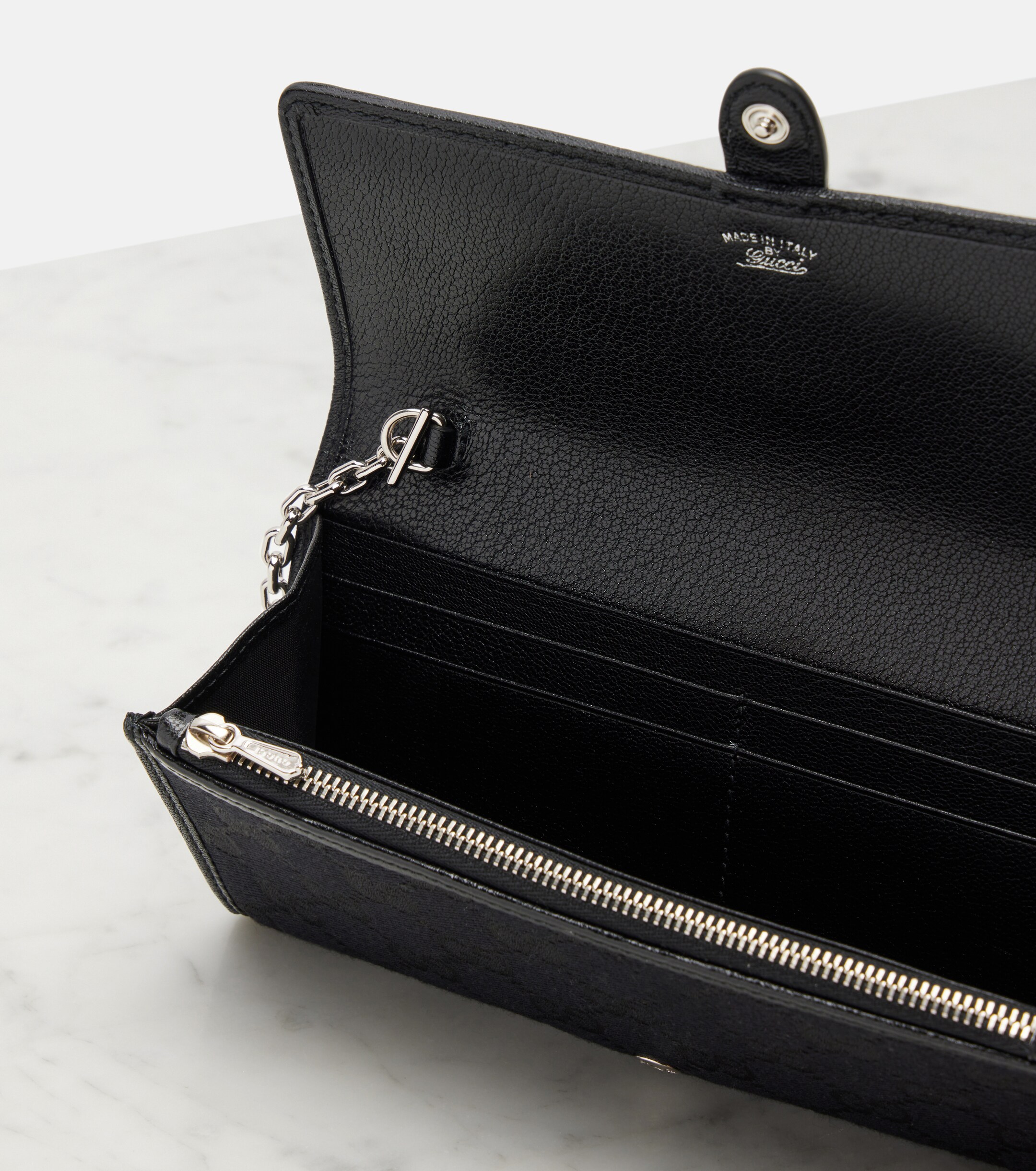 Gucci Gucci Jackie GG Canvas clutch