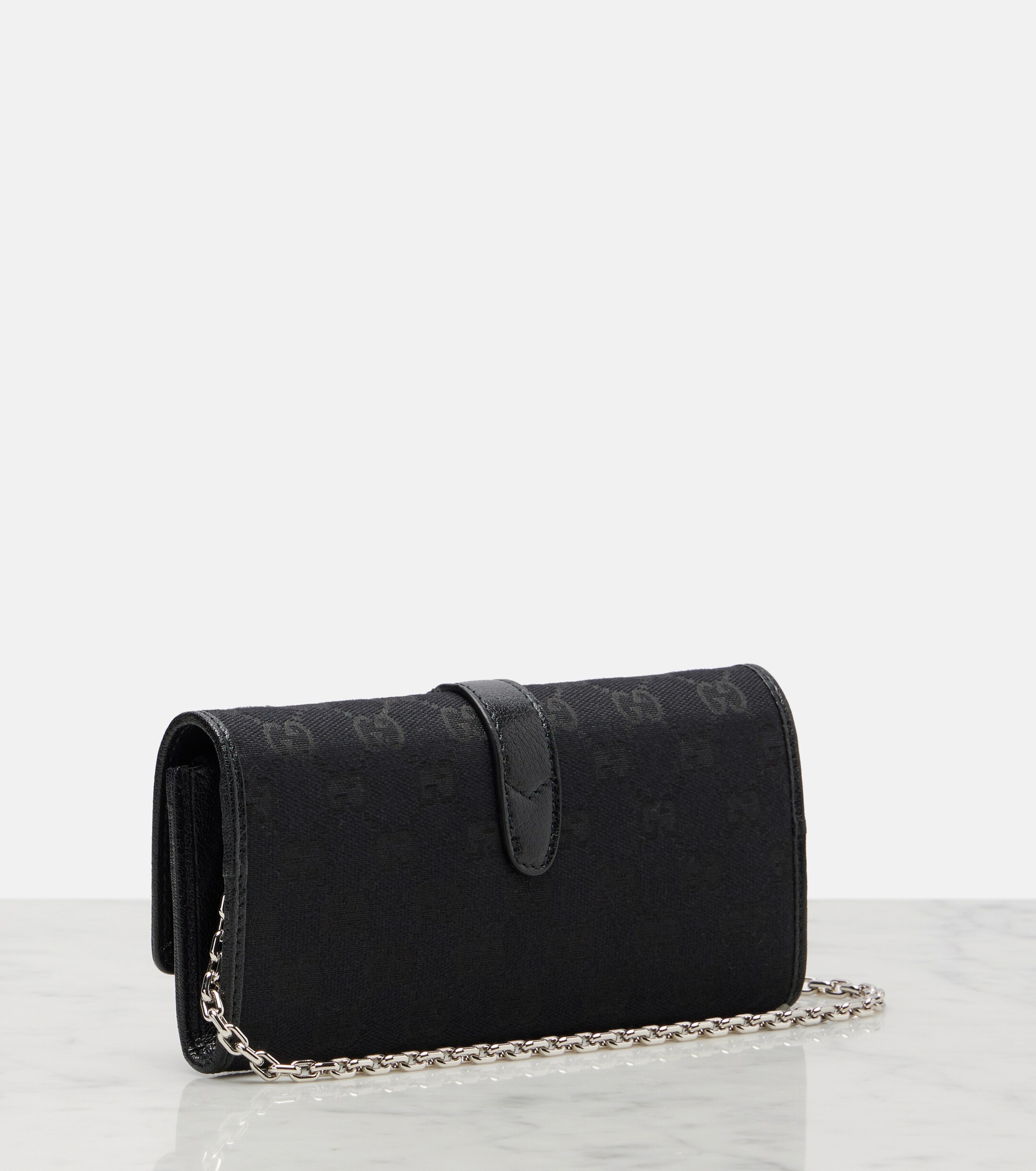 Gucci Gucci Jackie GG Canvas clutch