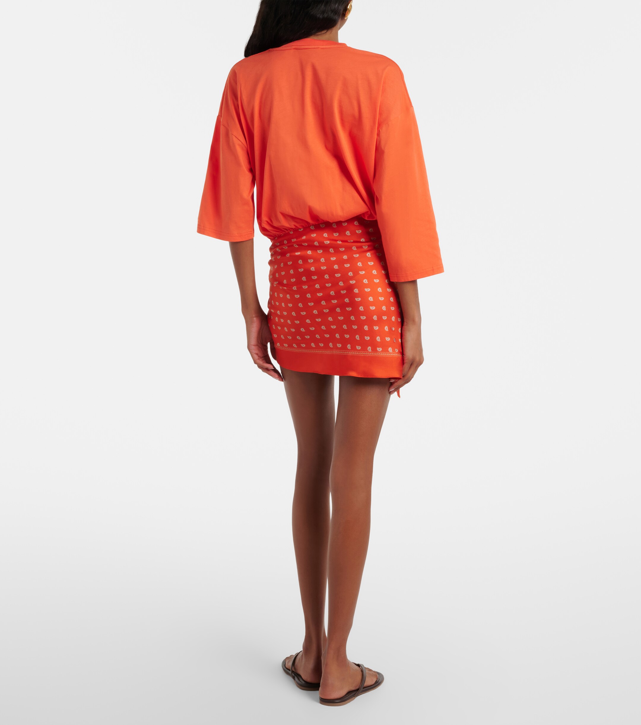 Christopher Esber Christopher Esber Bandana cotton beach cover-up