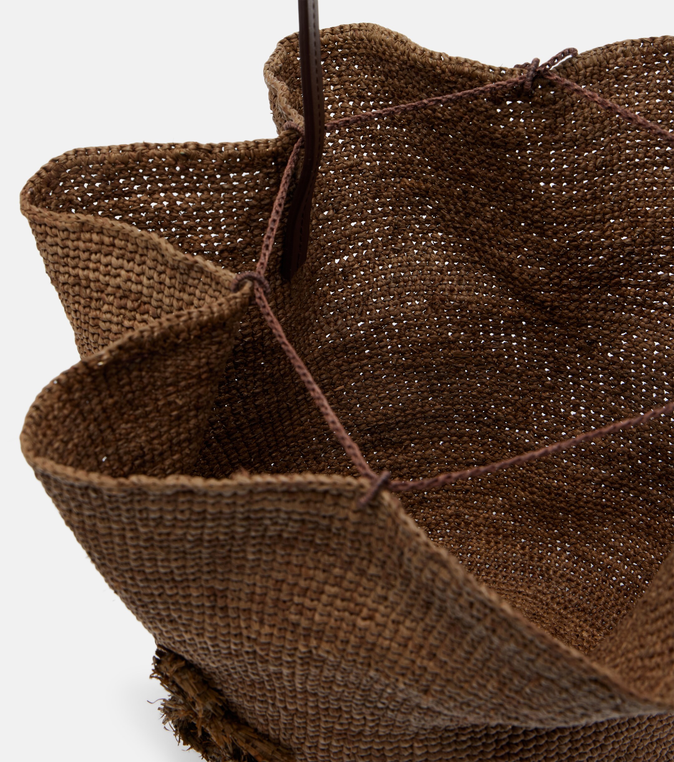 Ruslan Baginskiy HatBag raffia bucket bag thumbnail