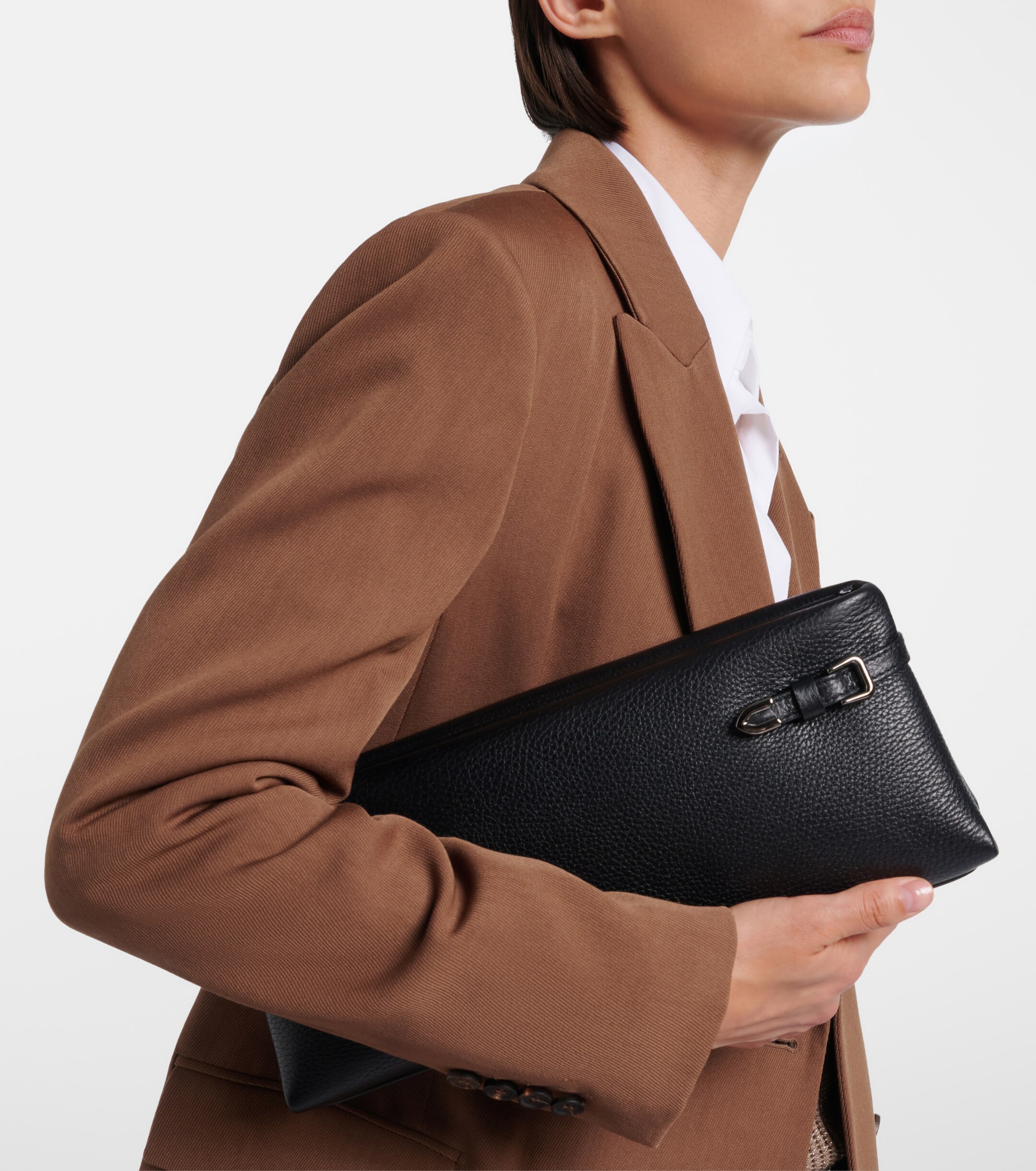 Brunello Cucinelli Small leather clutch