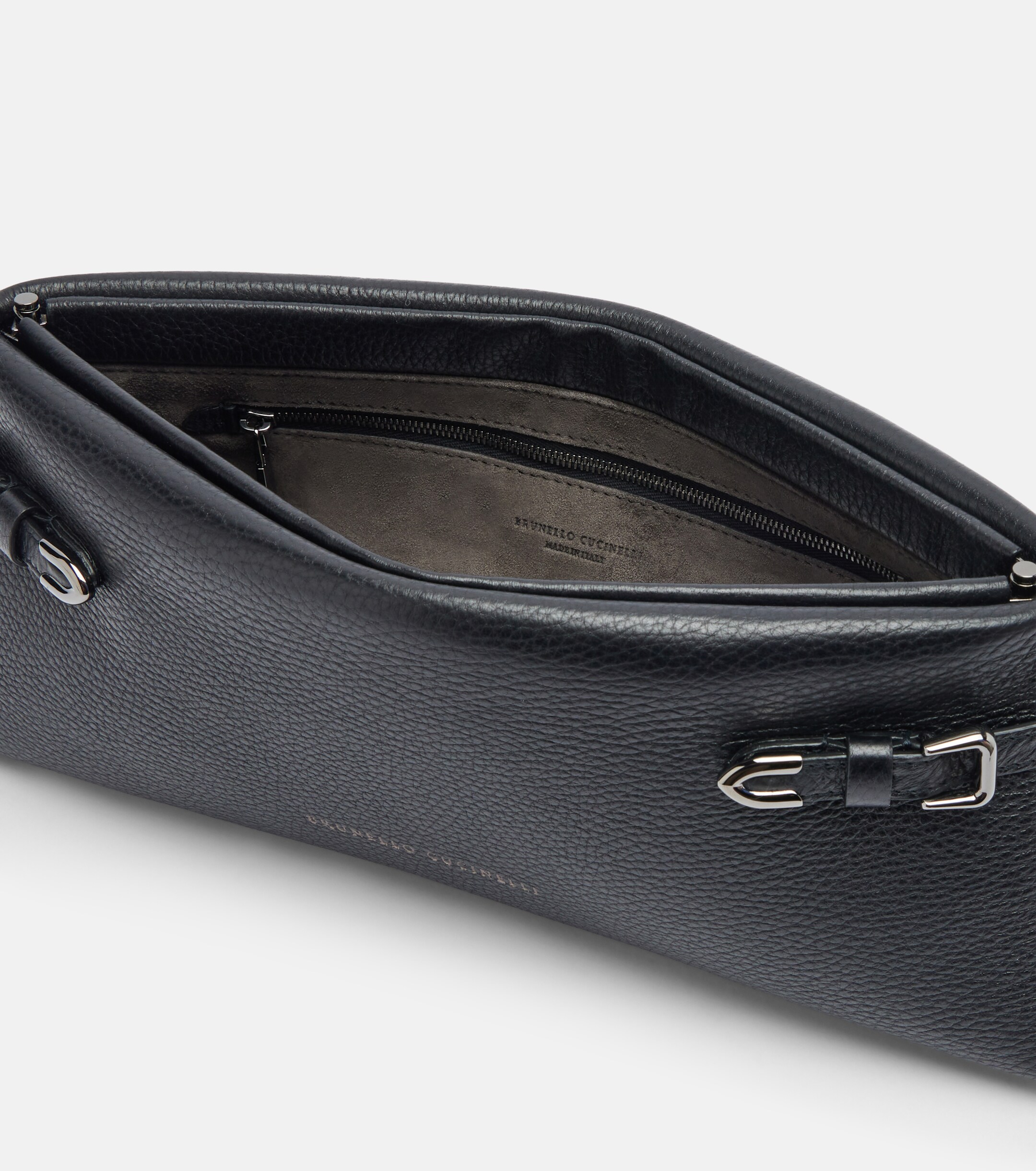 Brunello Cucinelli Small leather clutch