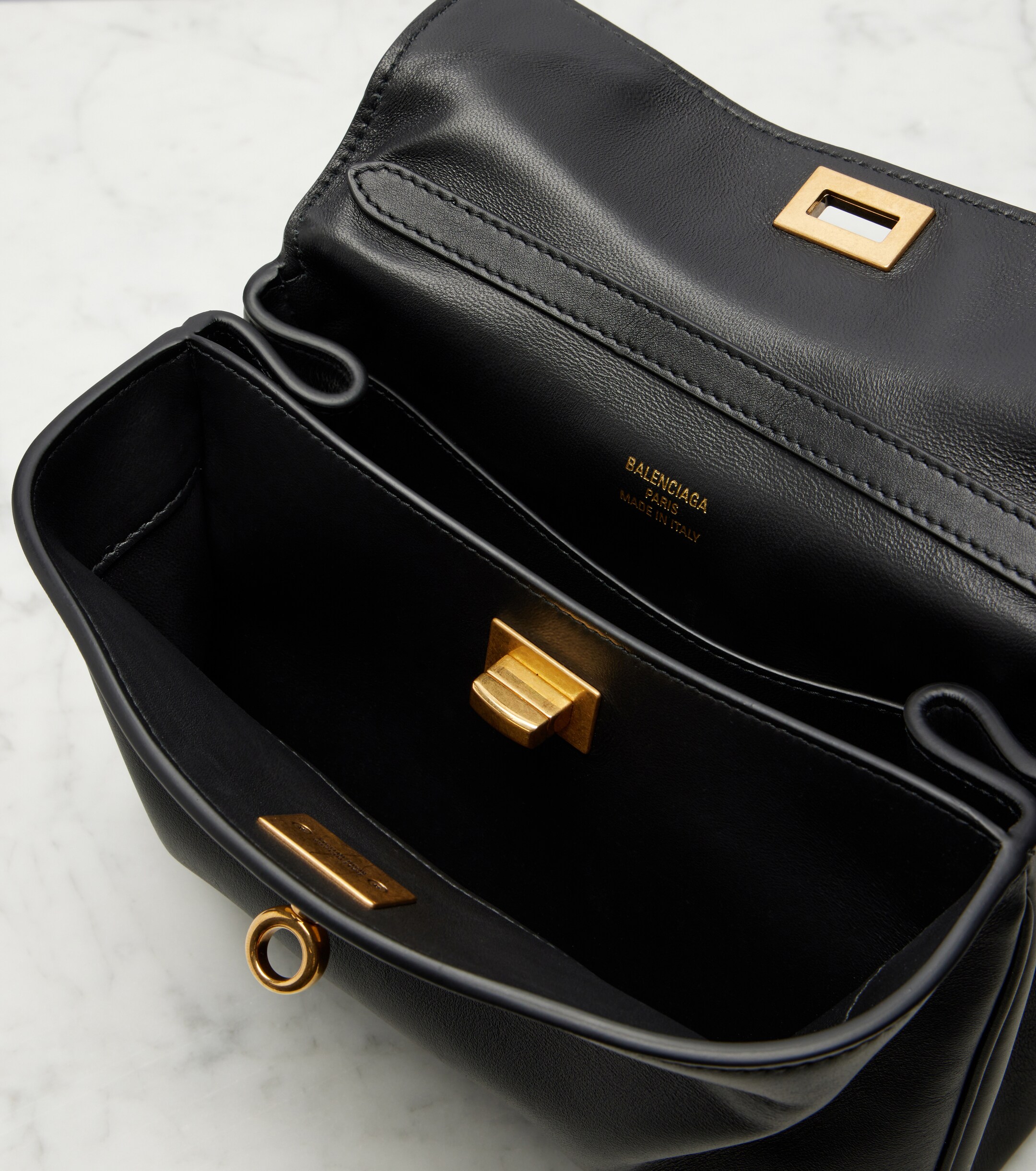 Balenciaga Rodeo Mini leather top-handle bag