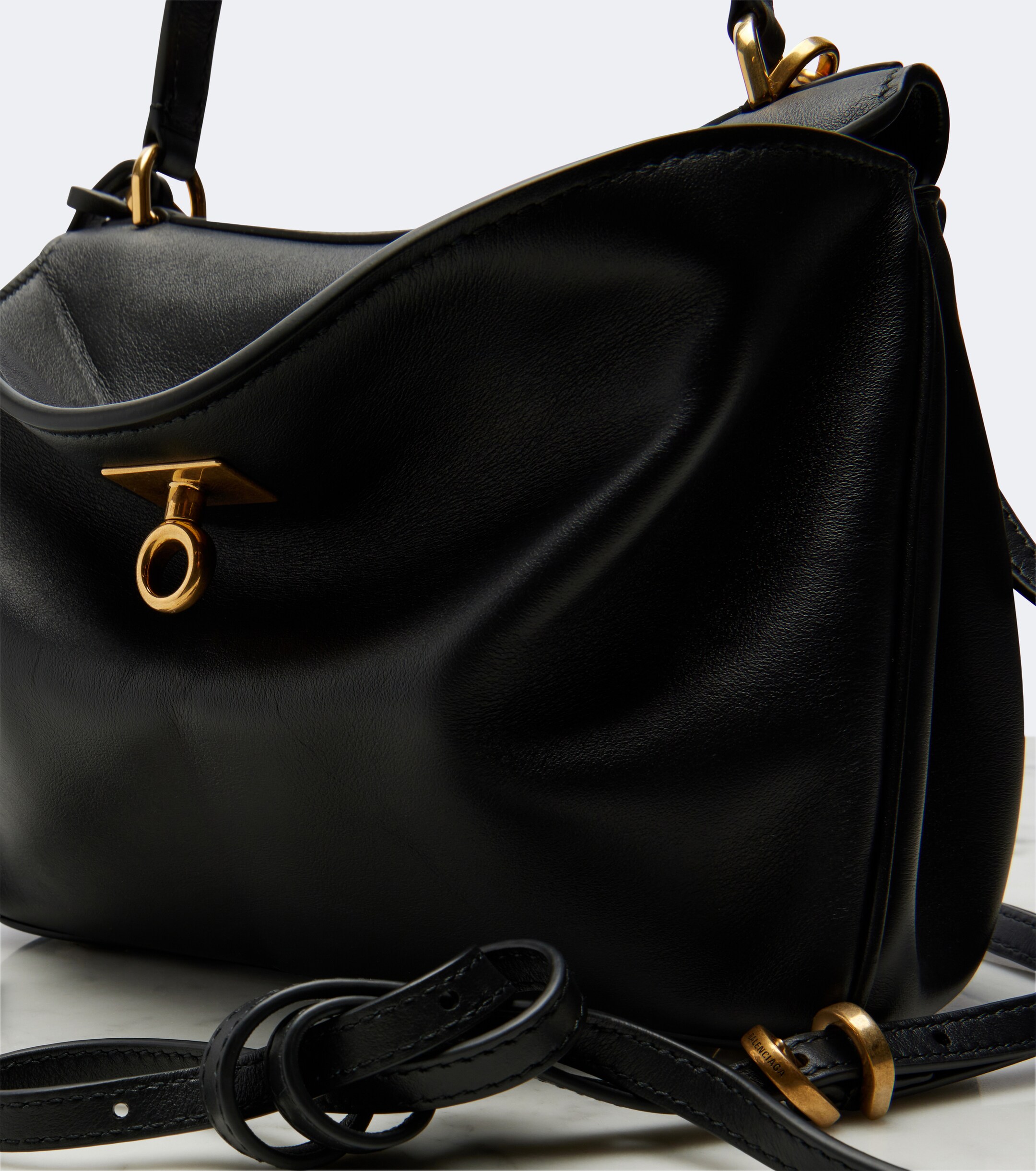 Balenciaga Rodeo Mini leather top-handle bag