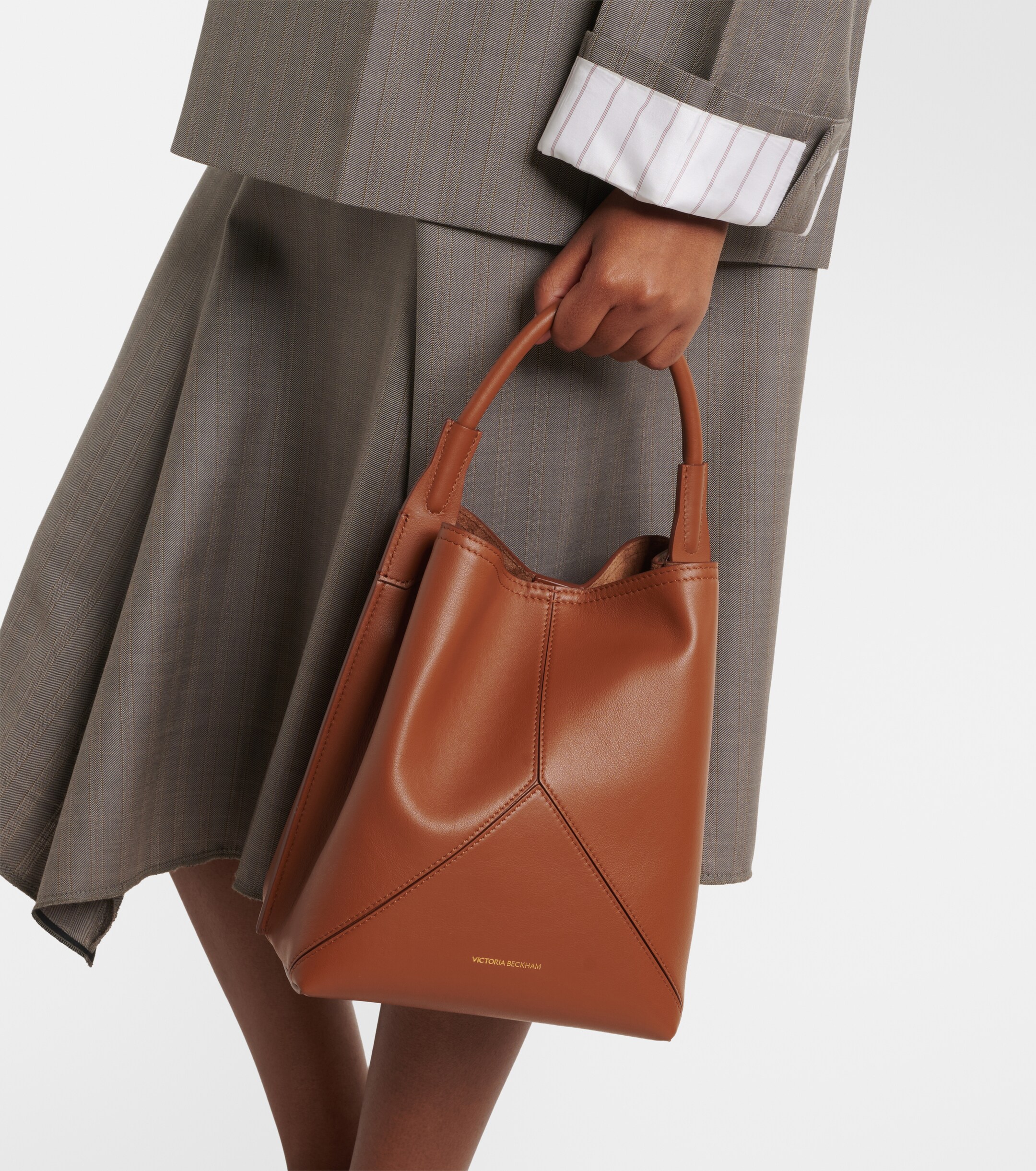 Victoria Beckham Victoria Medium leather bucket bag