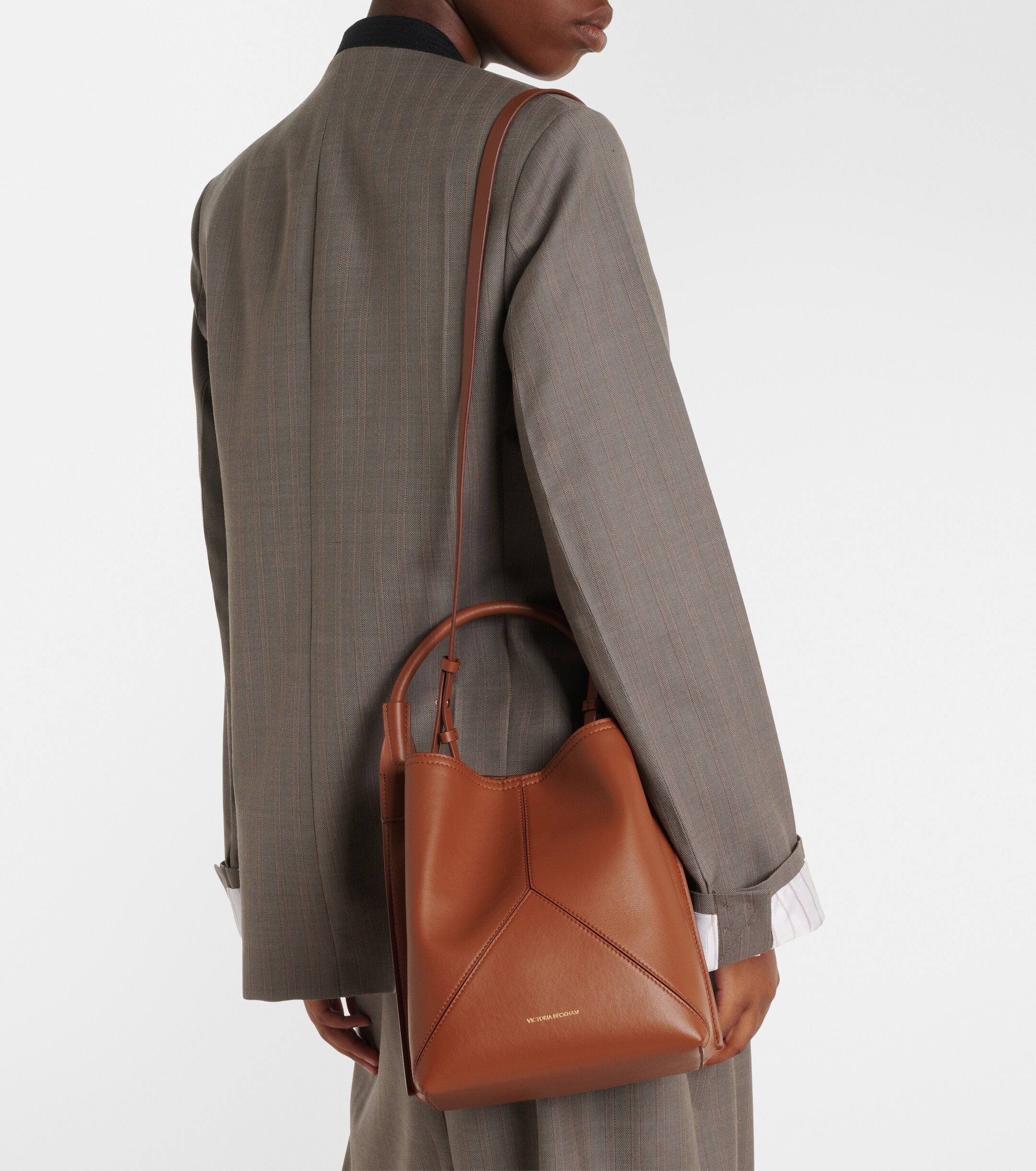 Victoria Beckham Victoria Medium leather bucket bag