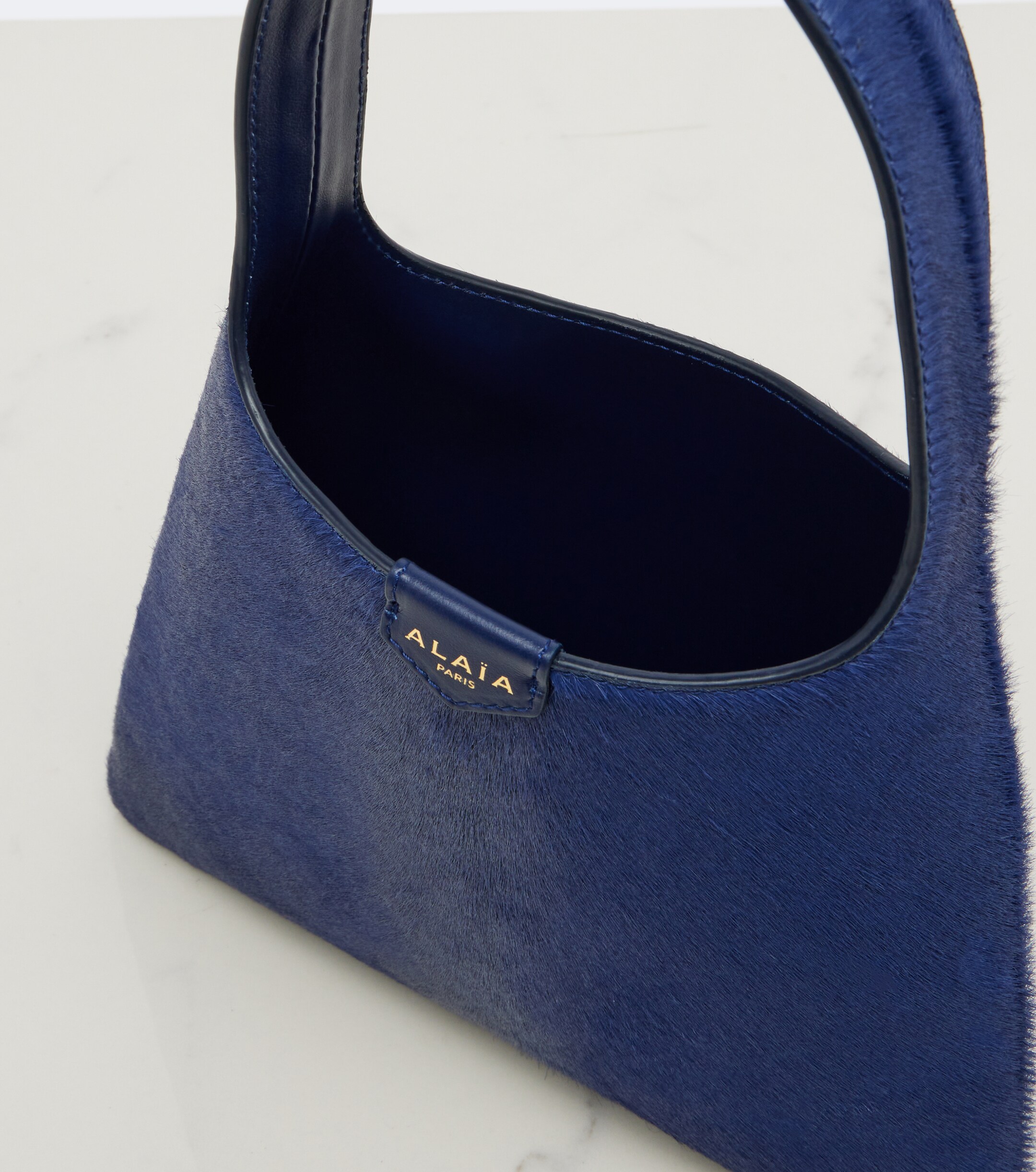 Alaïa Small calf hair top-handle bag
