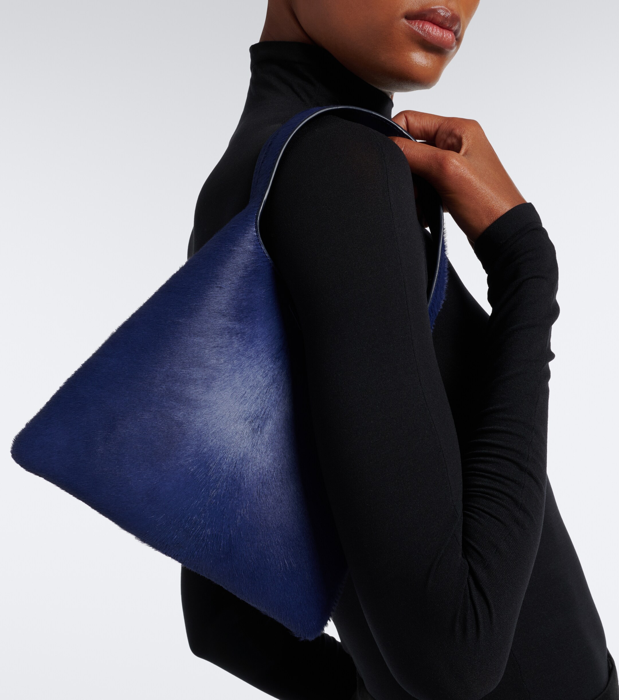 Alaïa Small calf hair top-handle bag