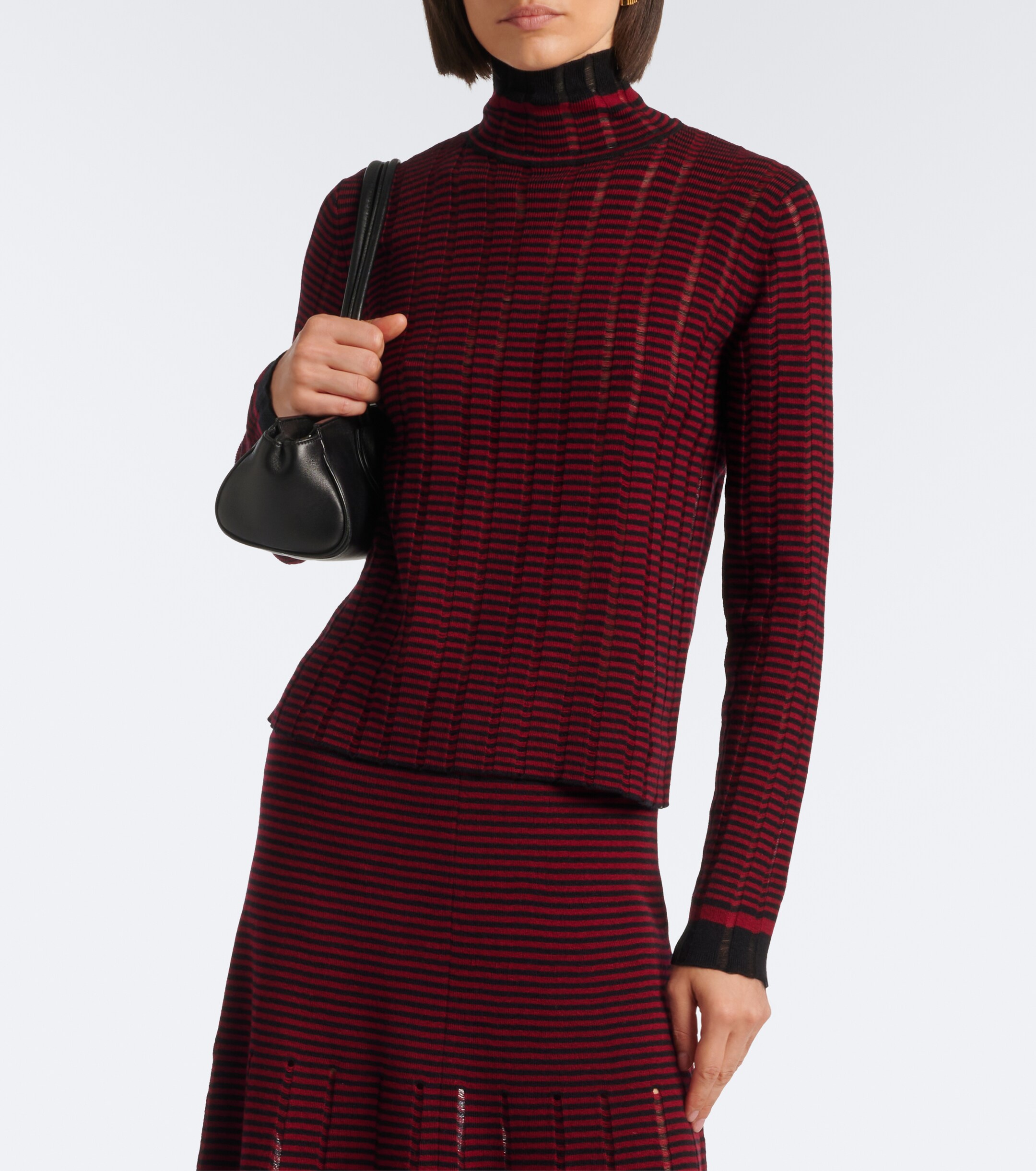 Proenza Schouler Proenza Schouler Stina wool and cotton turtleneck sweater