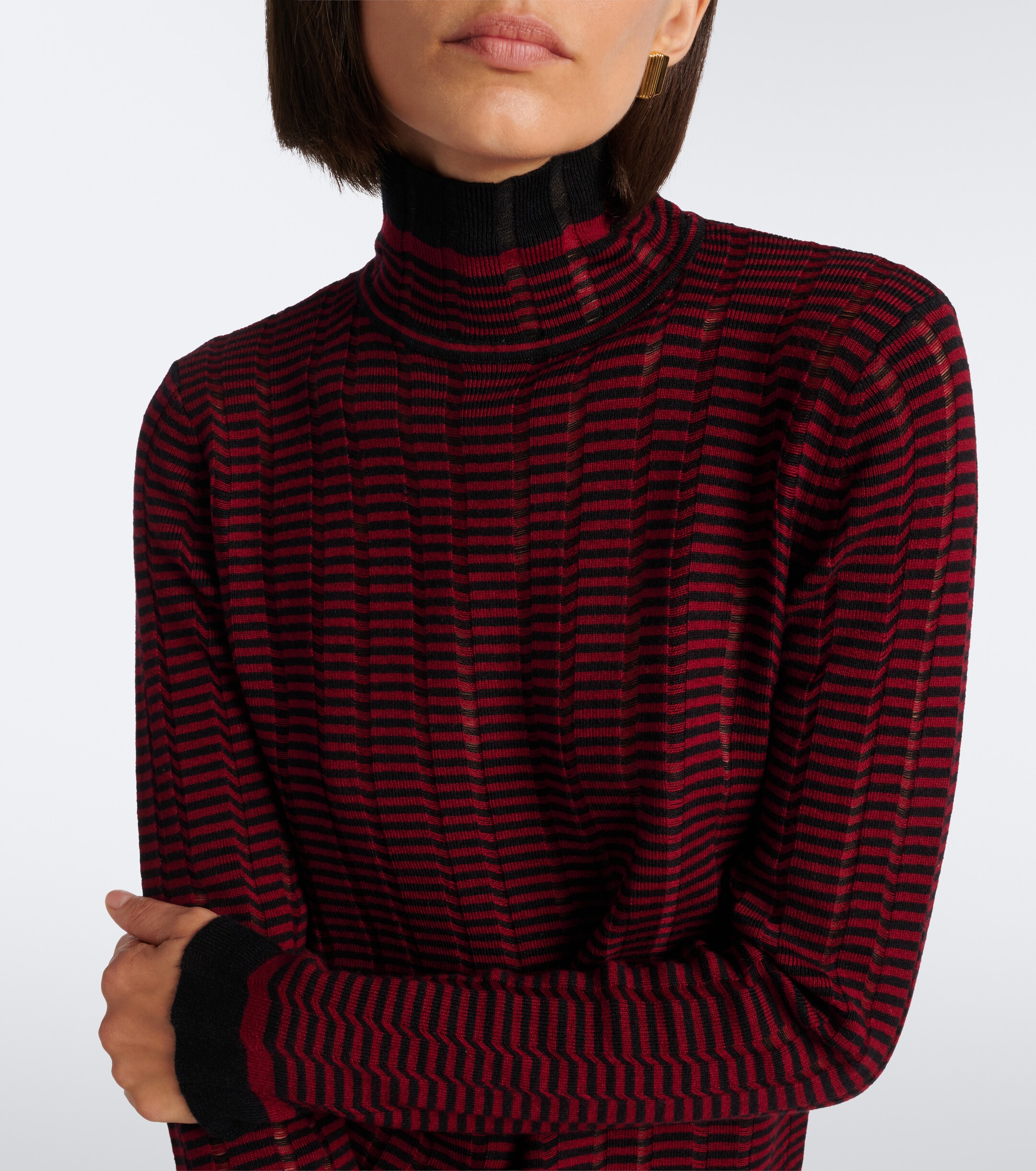 Proenza Schouler Proenza Schouler Stina wool and cotton turtleneck sweater